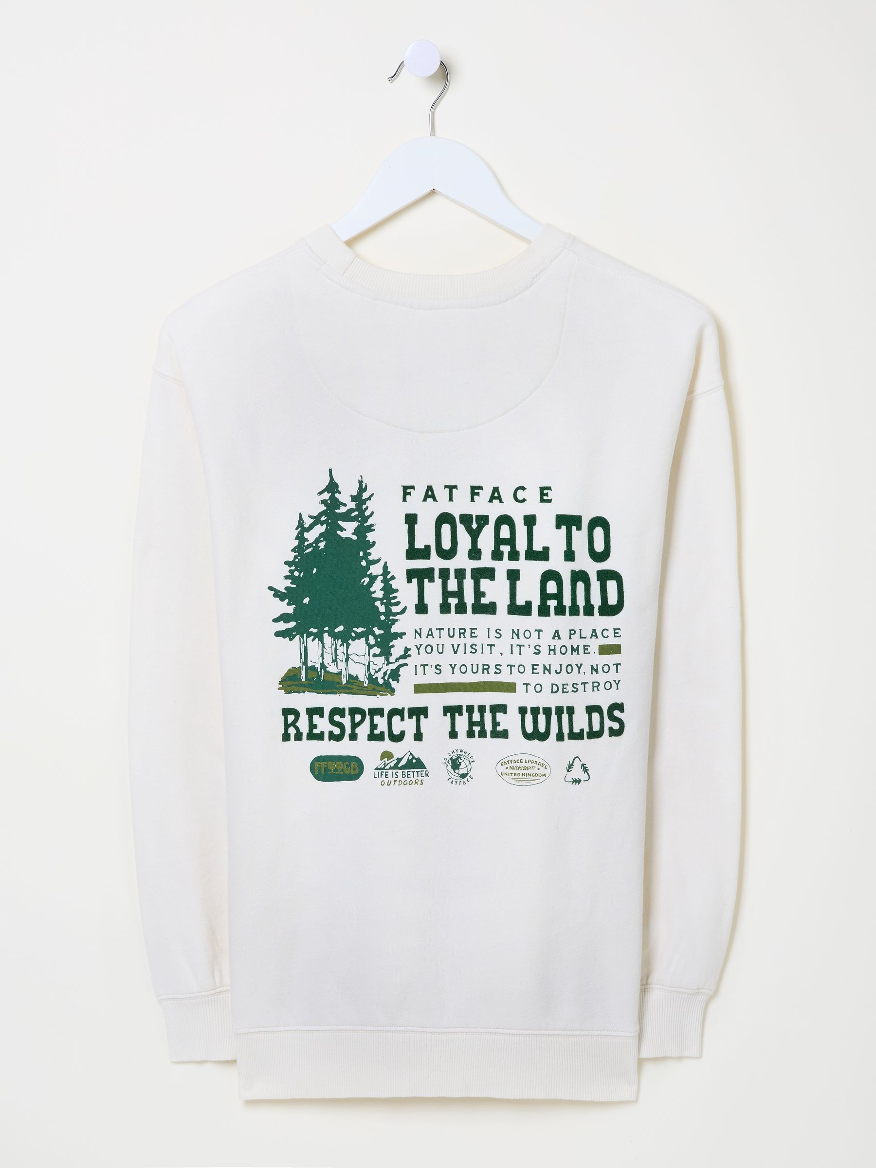 Georgia Ivory Wilding Graphic Sweater - Image 6 of 6