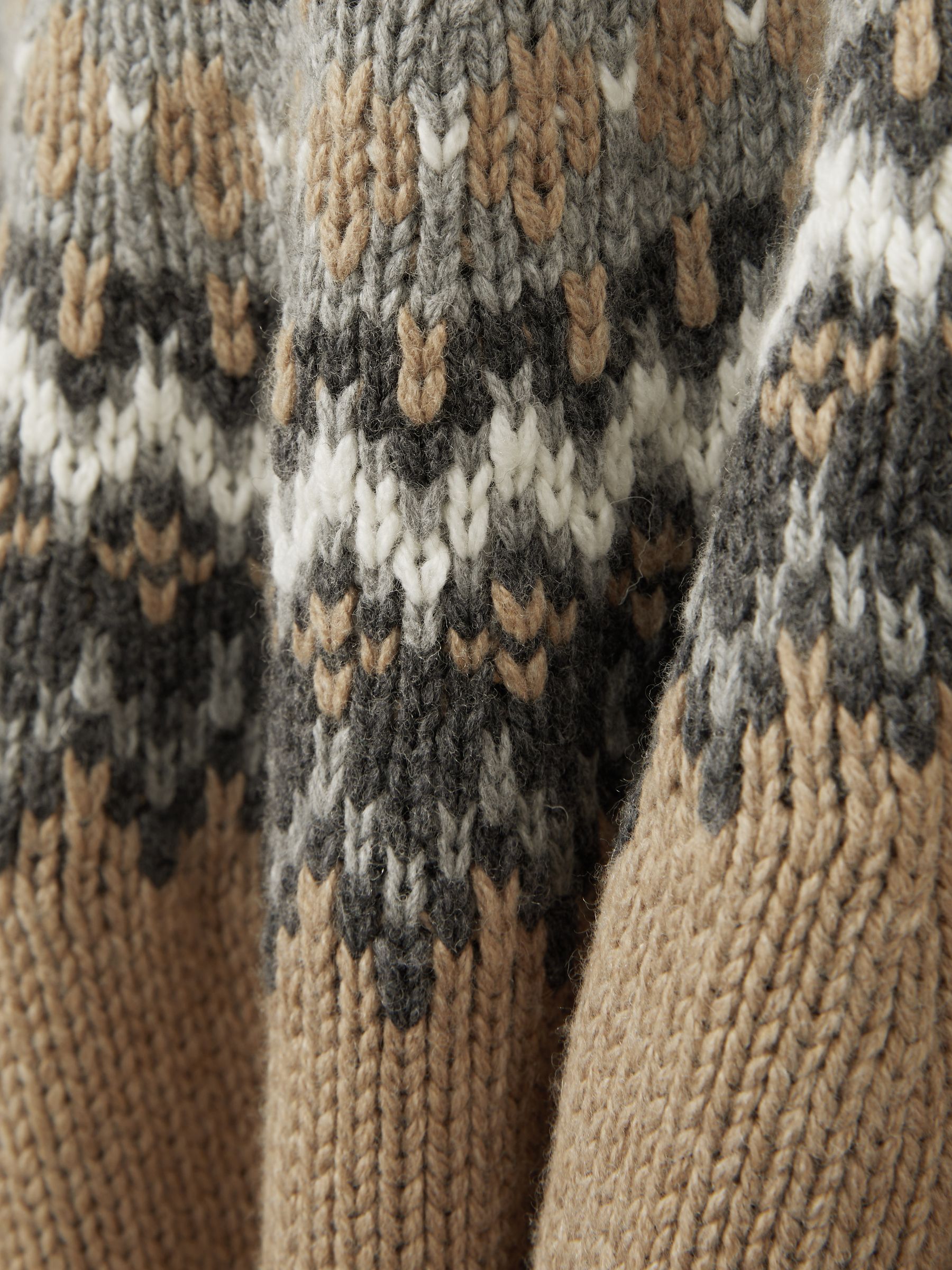 13-14 yrs Jumper with Cotton and Wool in Mouse Melange - Image 4 of 4