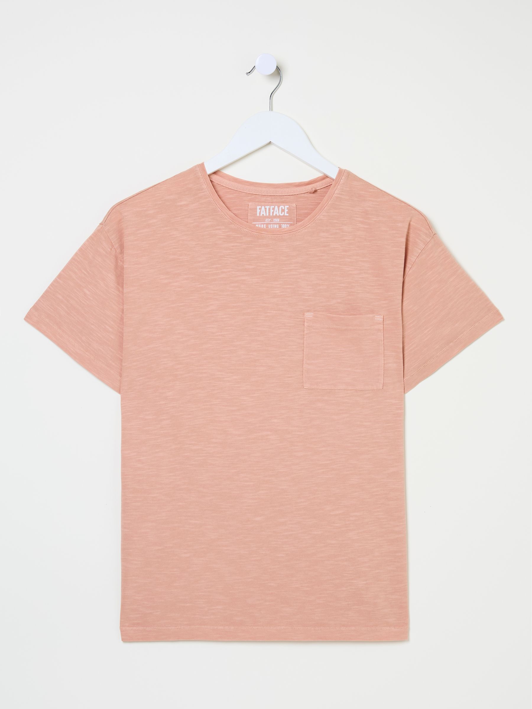 Lily Nude Pink 100% Cotton T-Shirt - Image 10 of 10