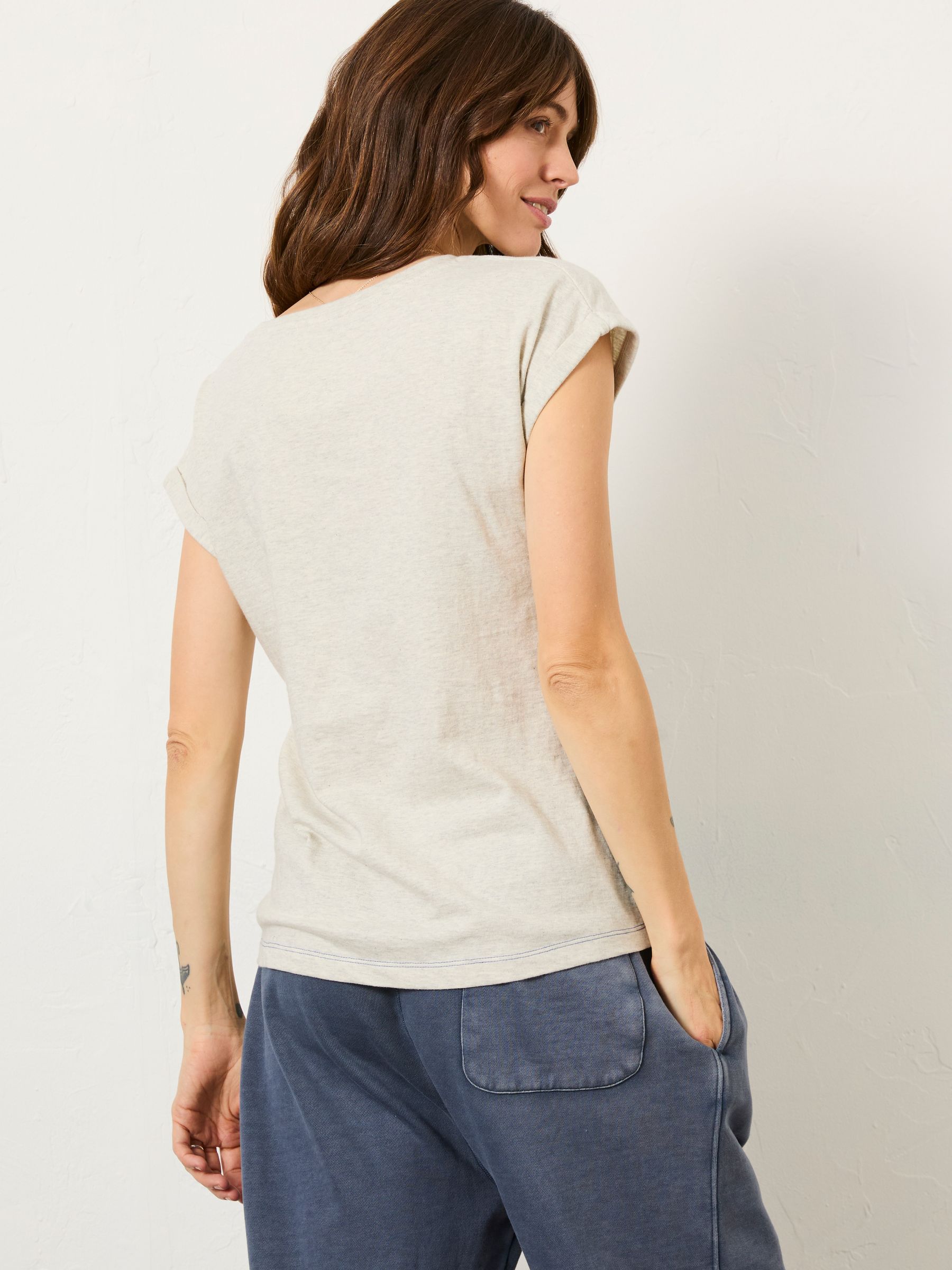 Grey Sea Graphic 100% Cotton T-Shirt - Image 2 of 9