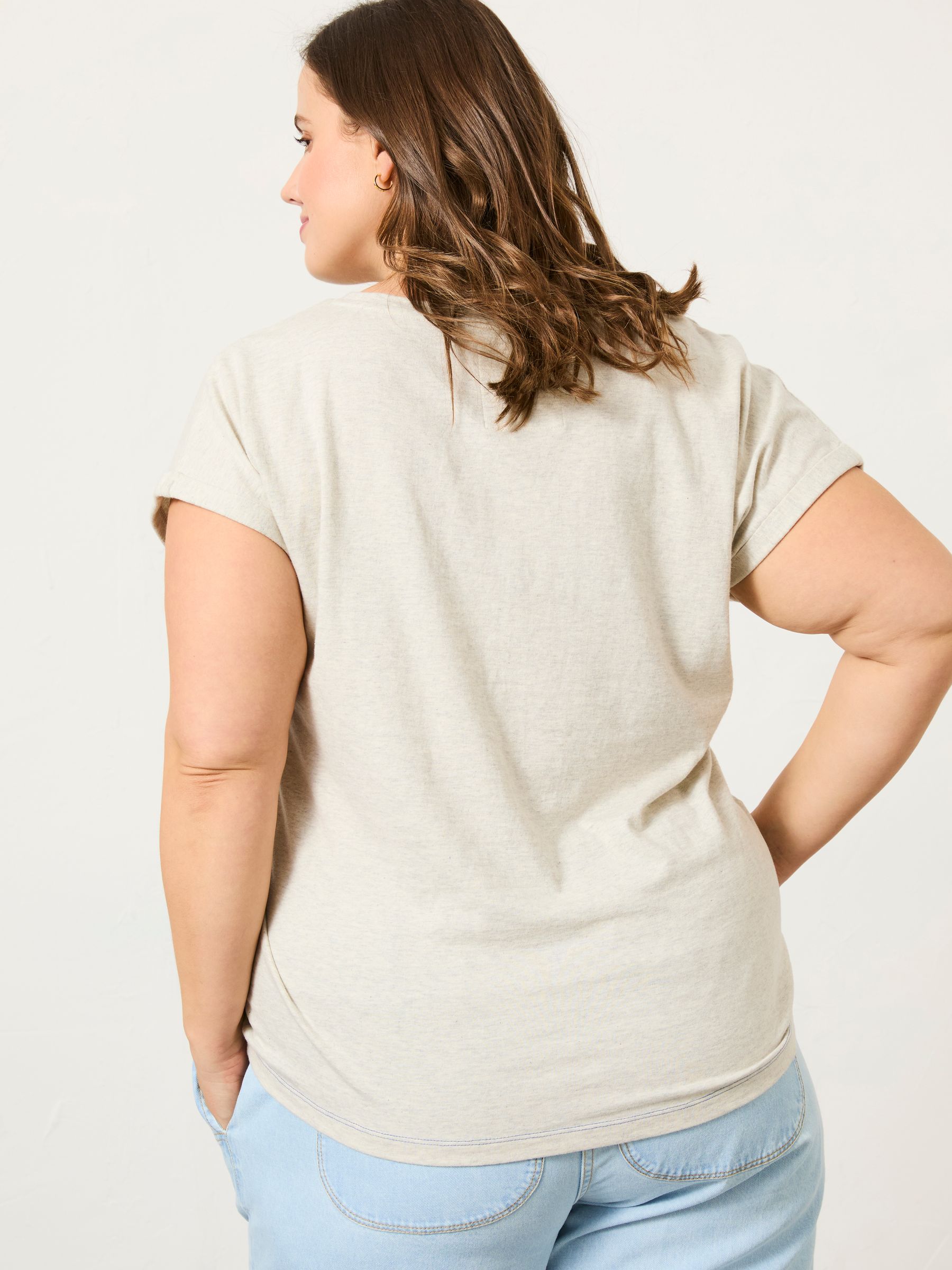 Grey Sea Graphic 100% Cotton T-Shirt - Image 6 of 9