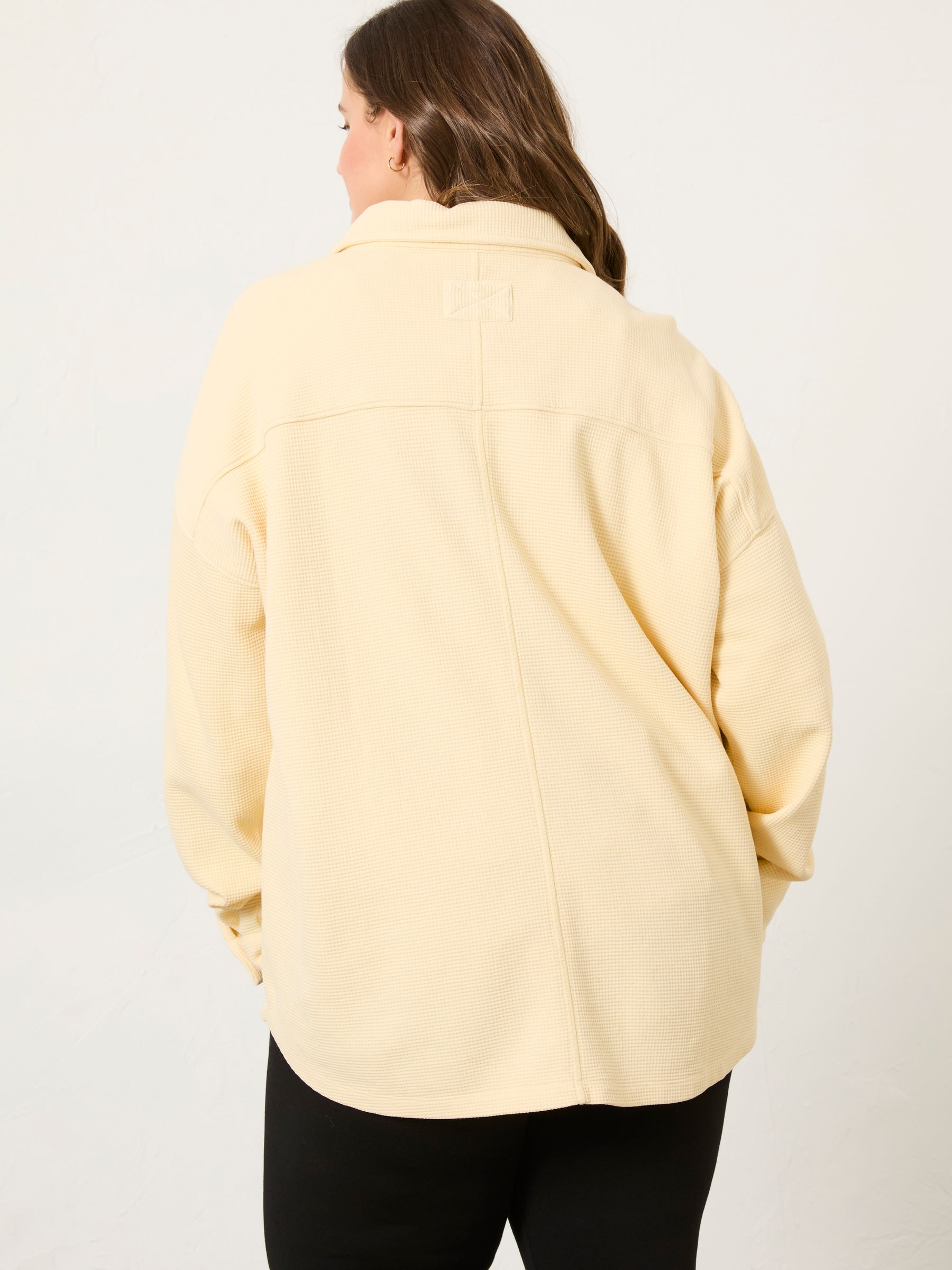 Sage Yellow Waffle Overhead 100% Cotton Top - Image 8 of 12