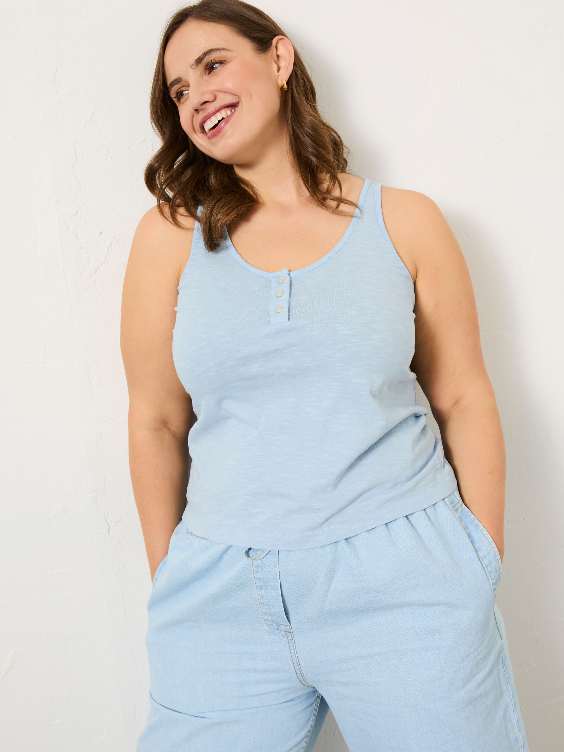 Blue Gigi Scoop Vest - Image 6 of 10