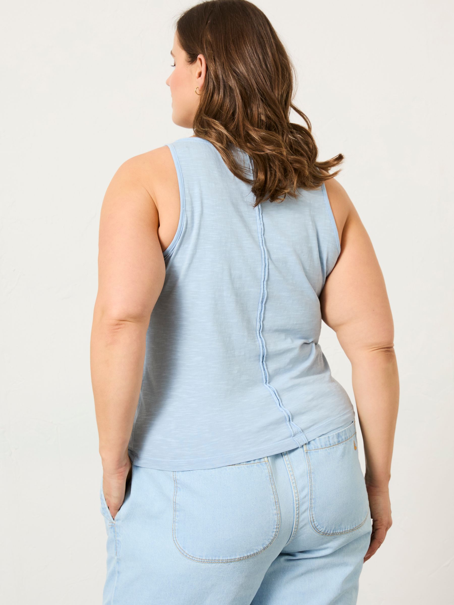 Blue Gigi Scoop Vest - Image 7 of 10