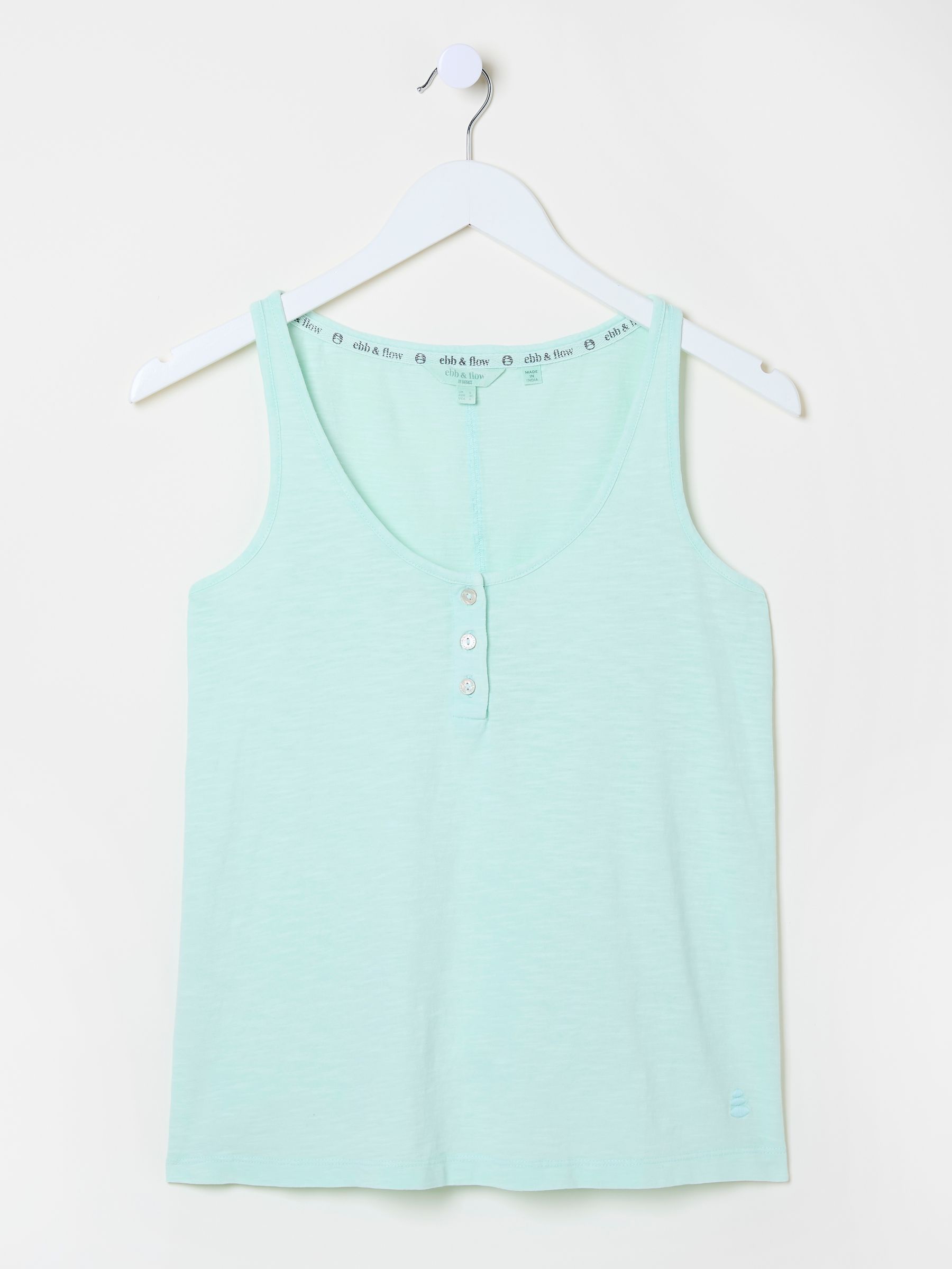 Aqua Blue Gigi Scoop Vest - Image 10 of 10