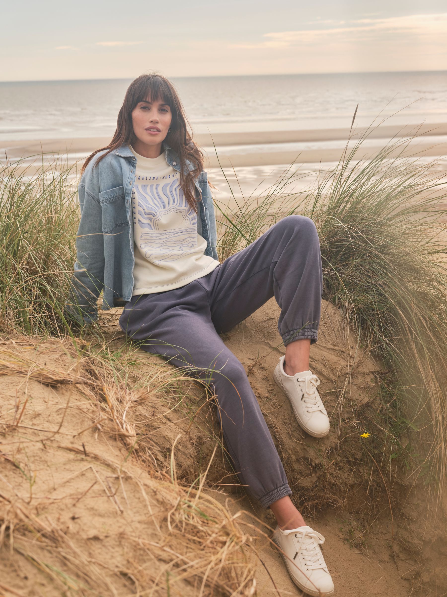 Blue Hope Sweat 100% Organic Cotton Joggers - Image 11 of 12