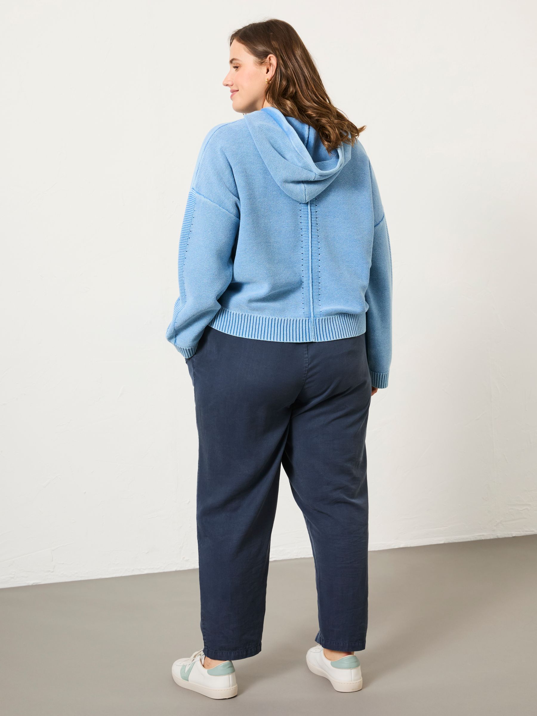 Navy Blue Tia Trousers - Image 6 of 10