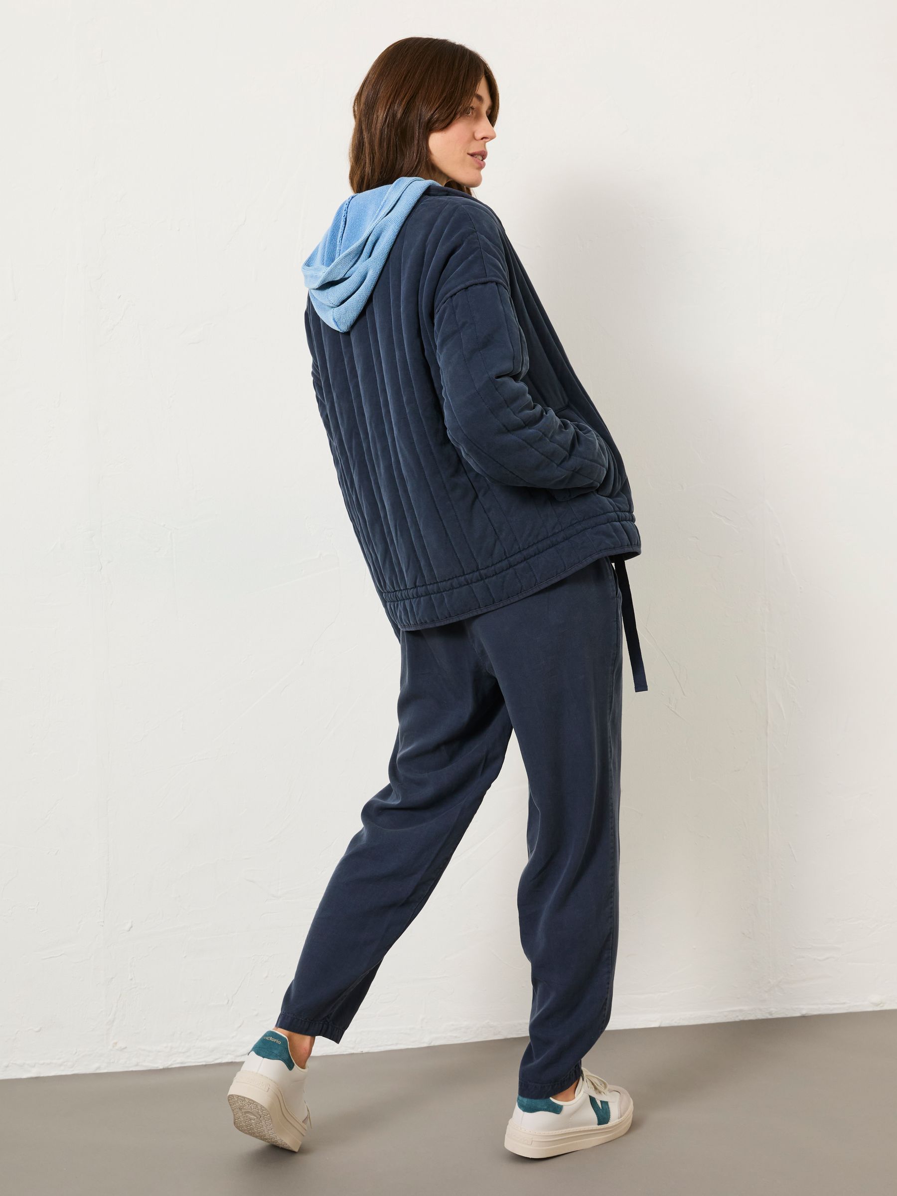 Navy Mabel Quilted Jacket - Image 2 of 10