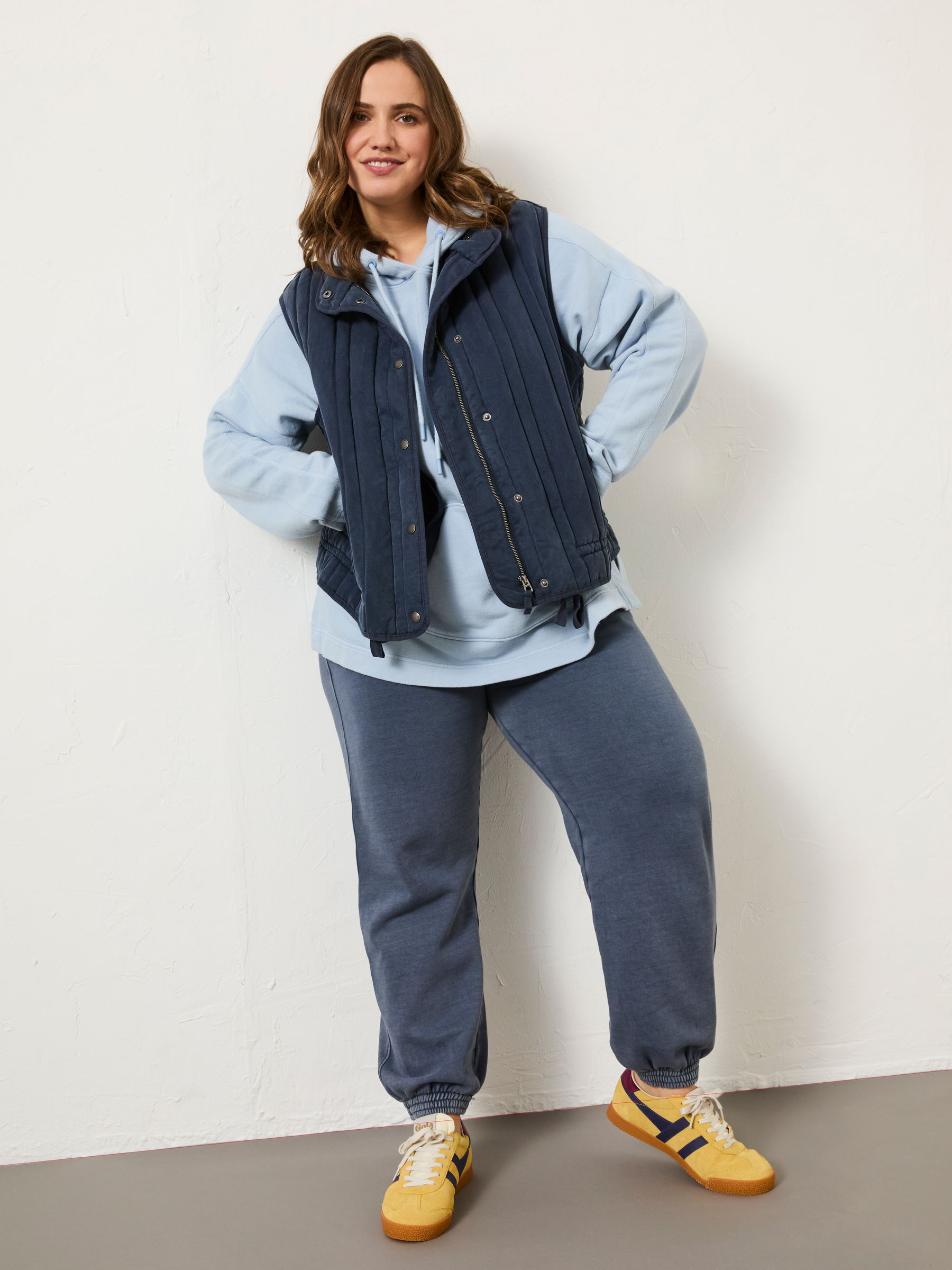 Navy Quilted Gilet - Image 7 of 11