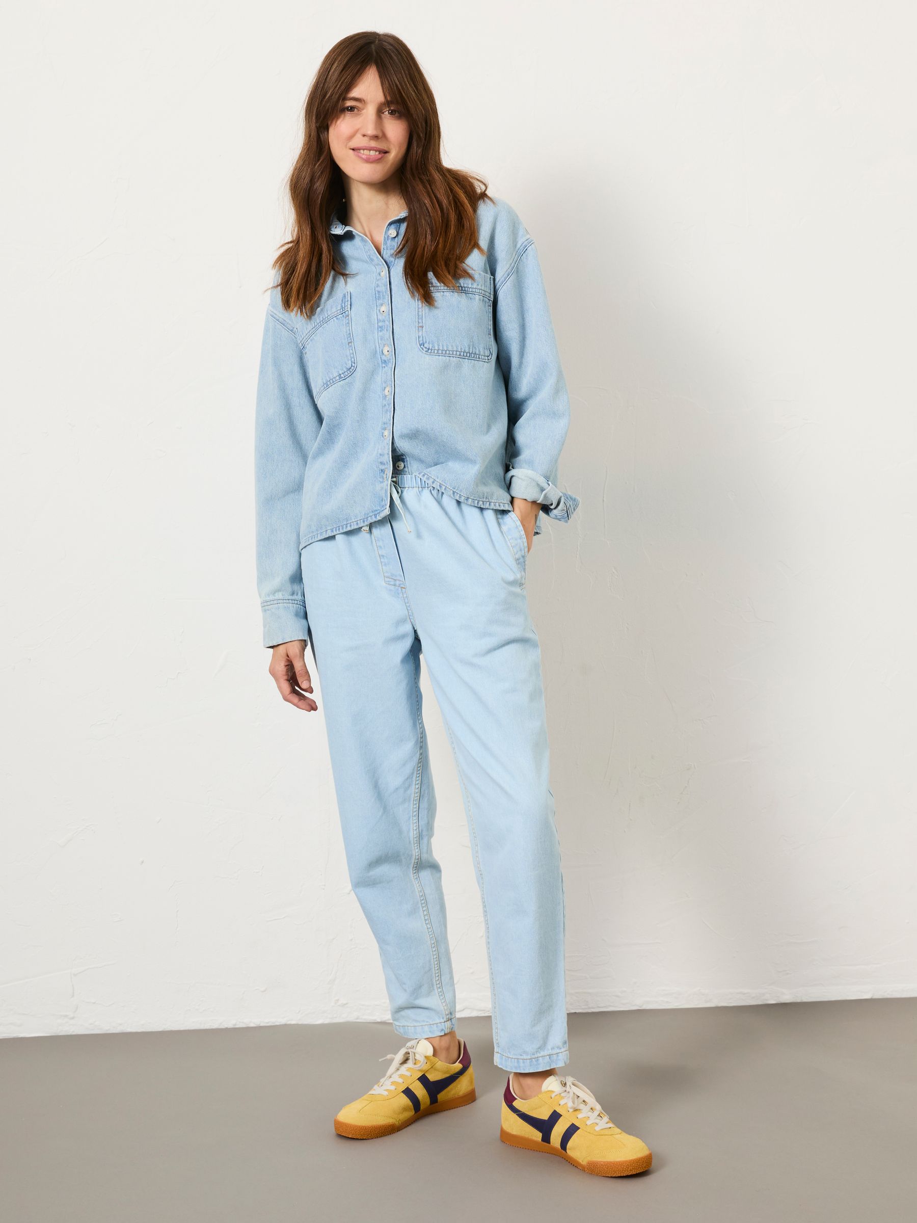 Chambray Blue Sara Chambray Shirt - Image 2 of 12