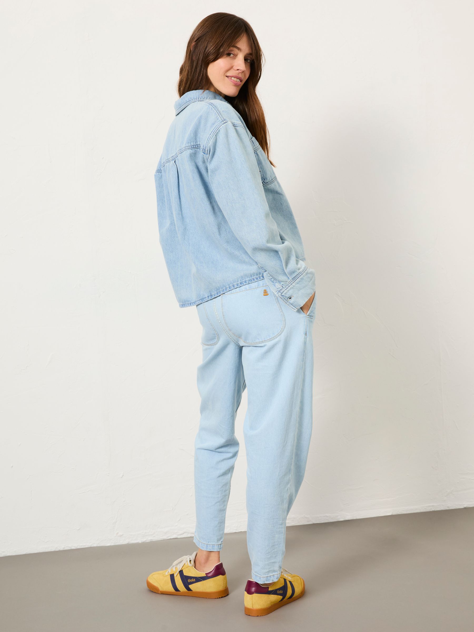 Chambray Blue Sara Chambray Shirt - Image 3 of 12
