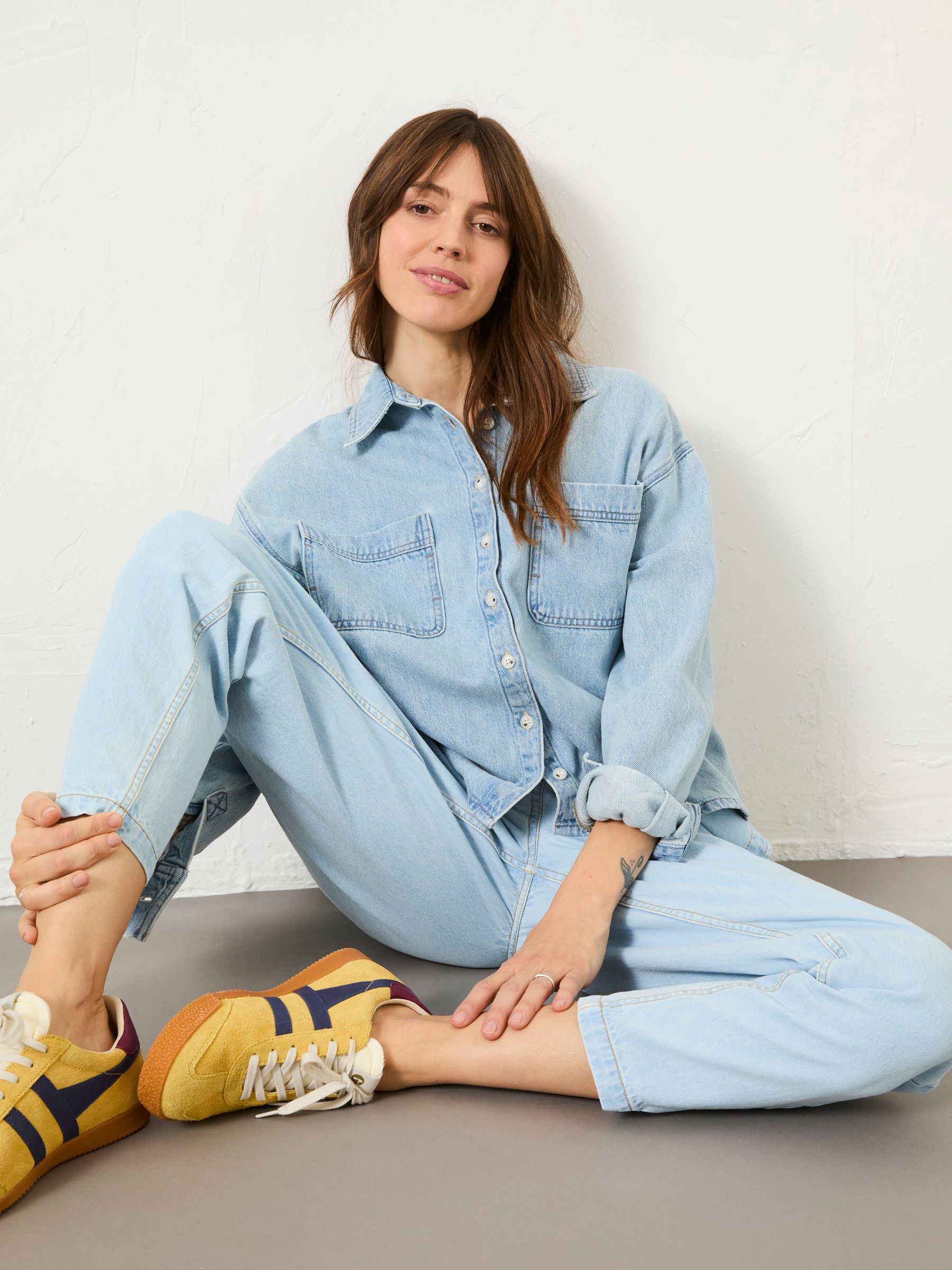 Chambray Blue Sara Chambray Shirt - Image 4 of 12