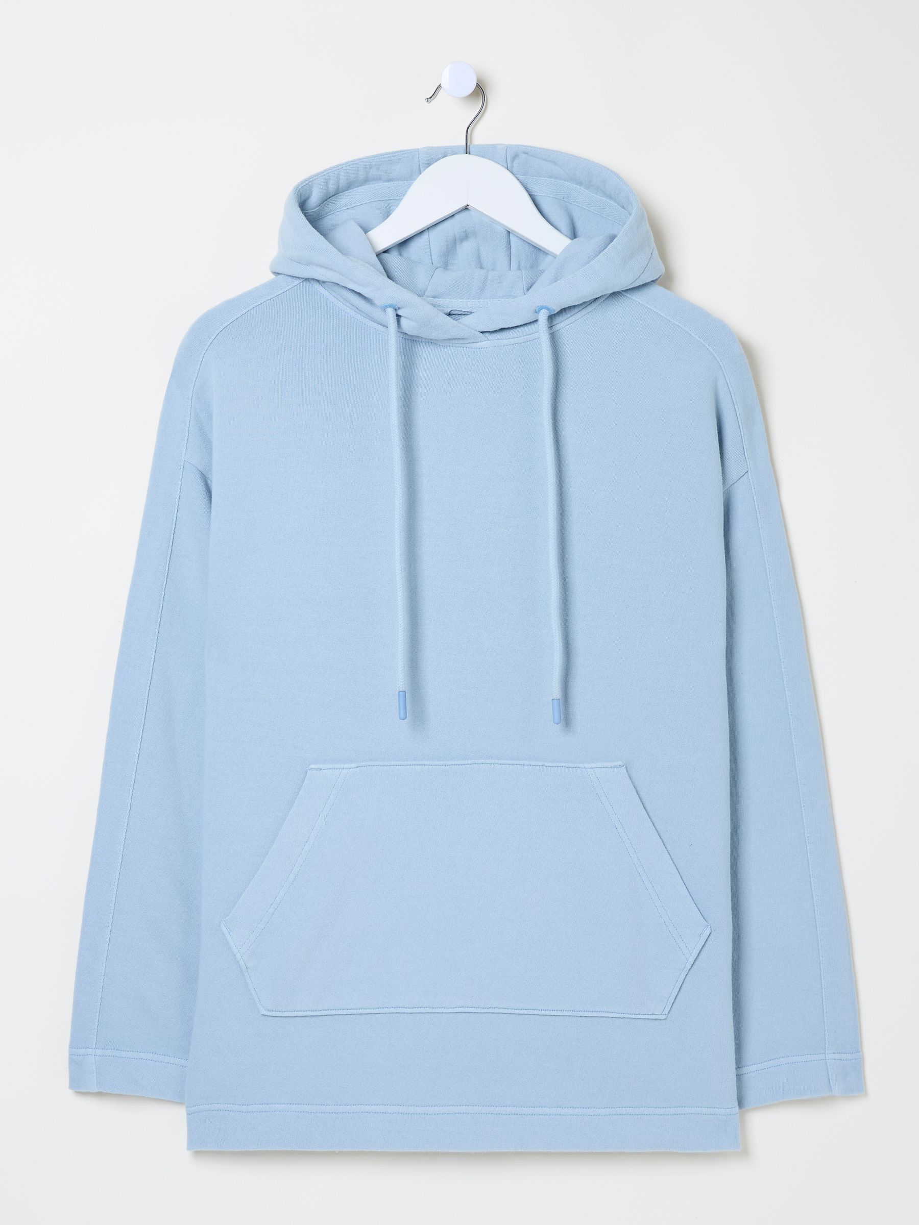 Luna Blue 100% Cotton Hoodie - Image 10 of 10