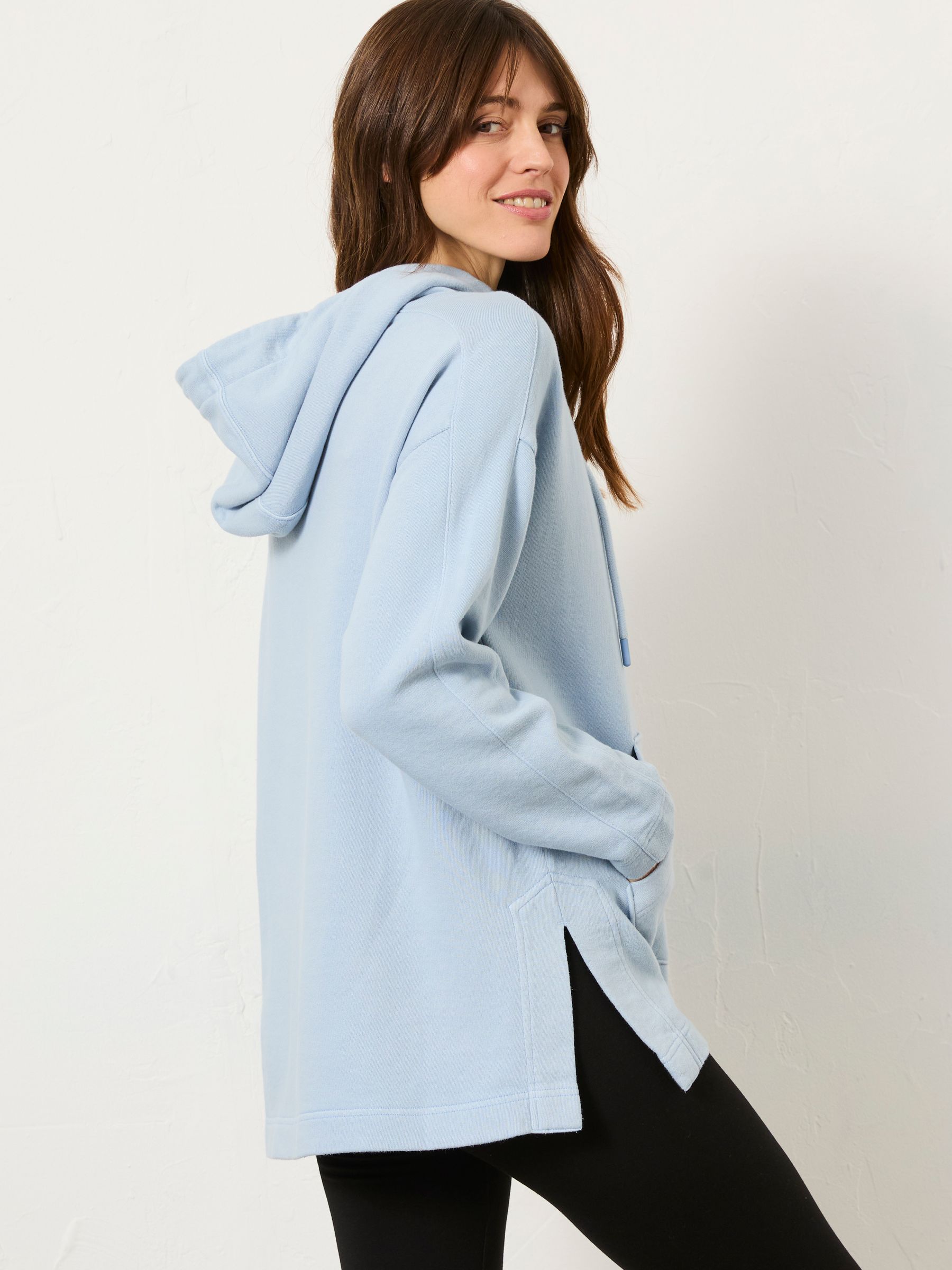 Luna Blue 100% Cotton Hoodie - Image 2 of 10