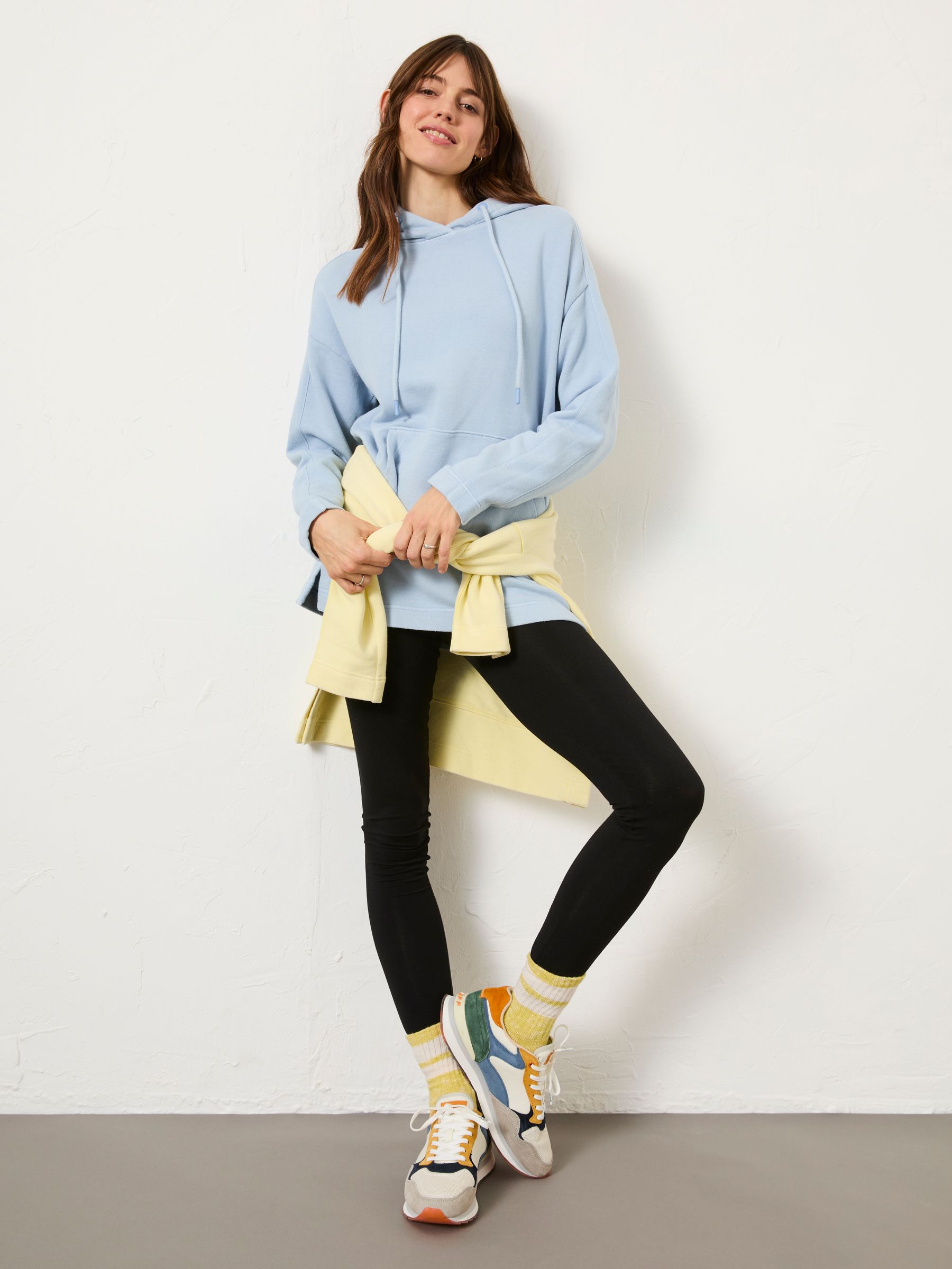 Luna Blue 100% Cotton Hoodie - Image 3 of 10