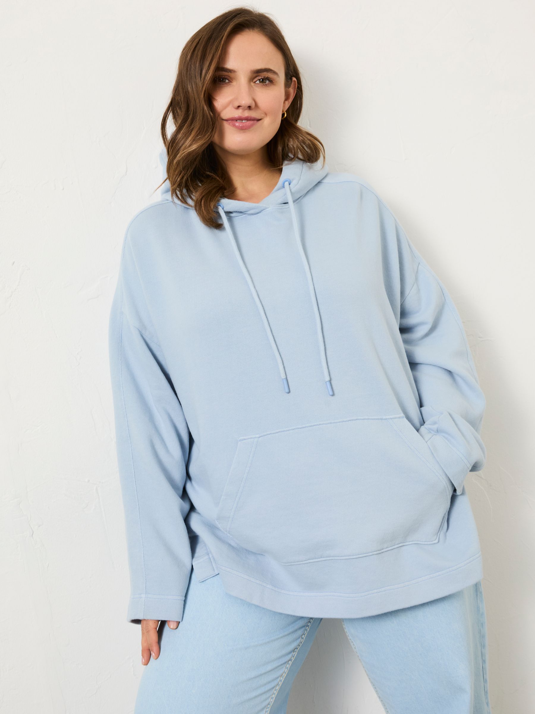 Luna Blue 100% Cotton Hoodie - Image 6 of 10