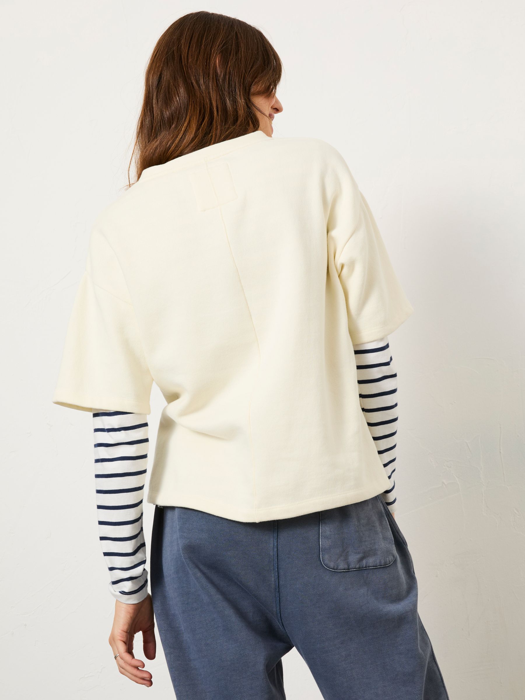 Ivory Sol Crew 100% Cotton Sweatshirt - Image 2 of 11