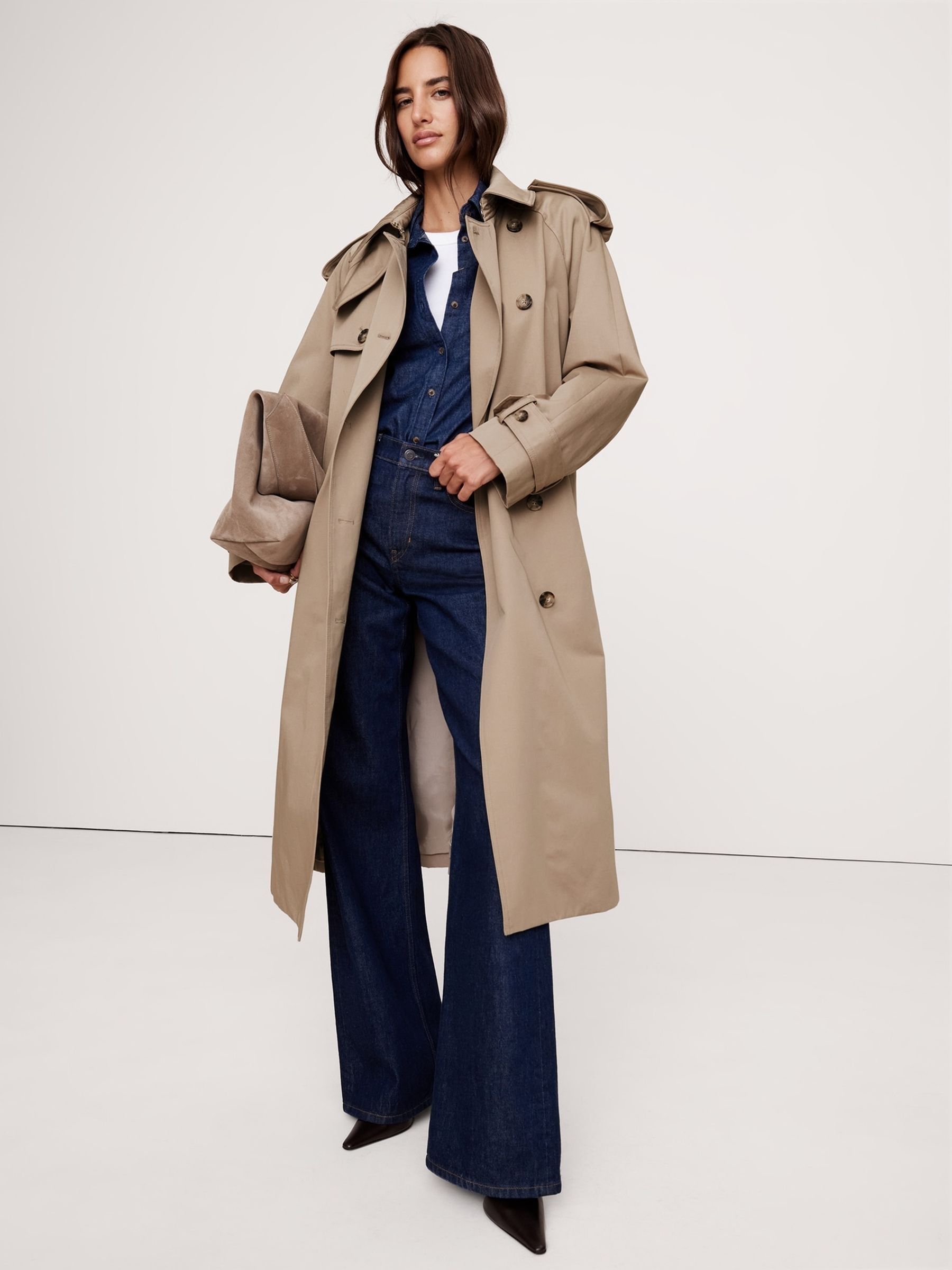 Twill Trench Banana Republic Factory Trench Coat Timeless Trench