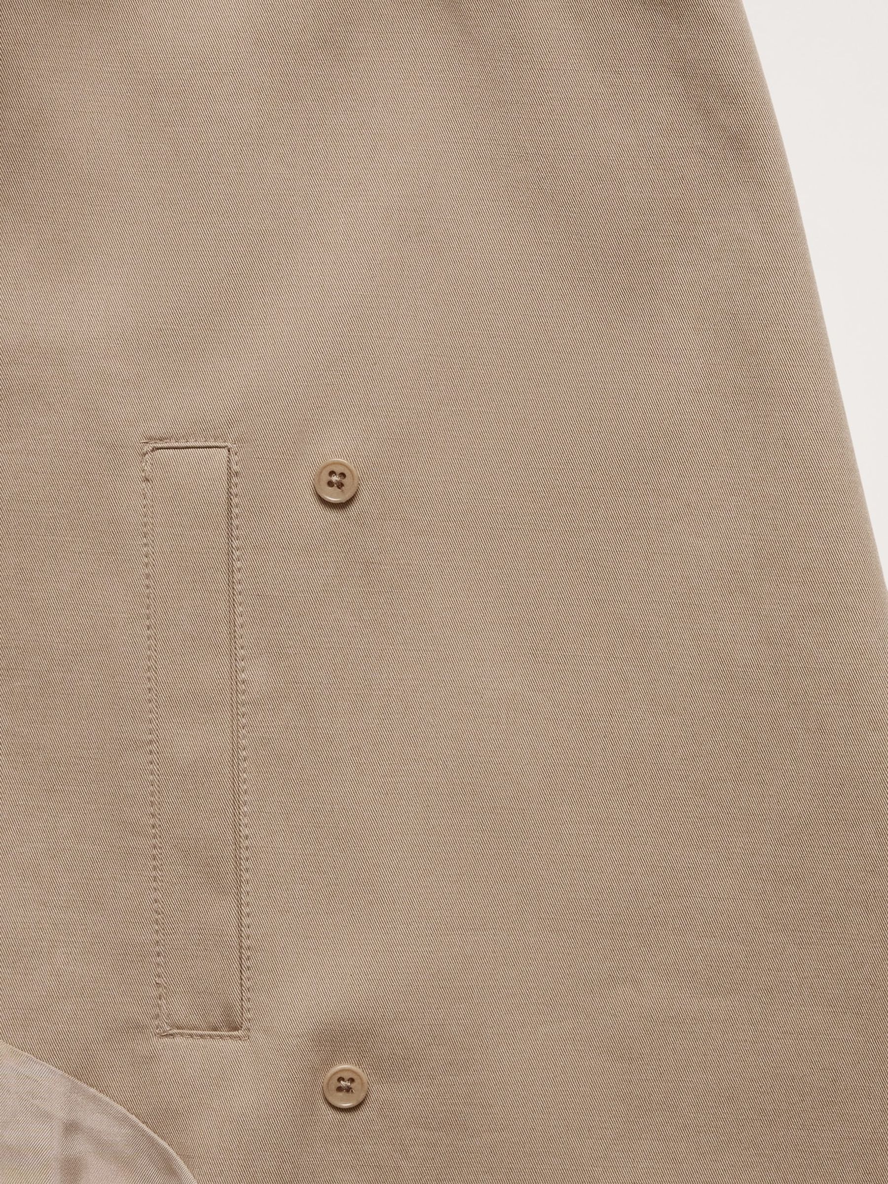 Banana Republic Beige Classic Cotton Trench Coat - Image 5 of 5