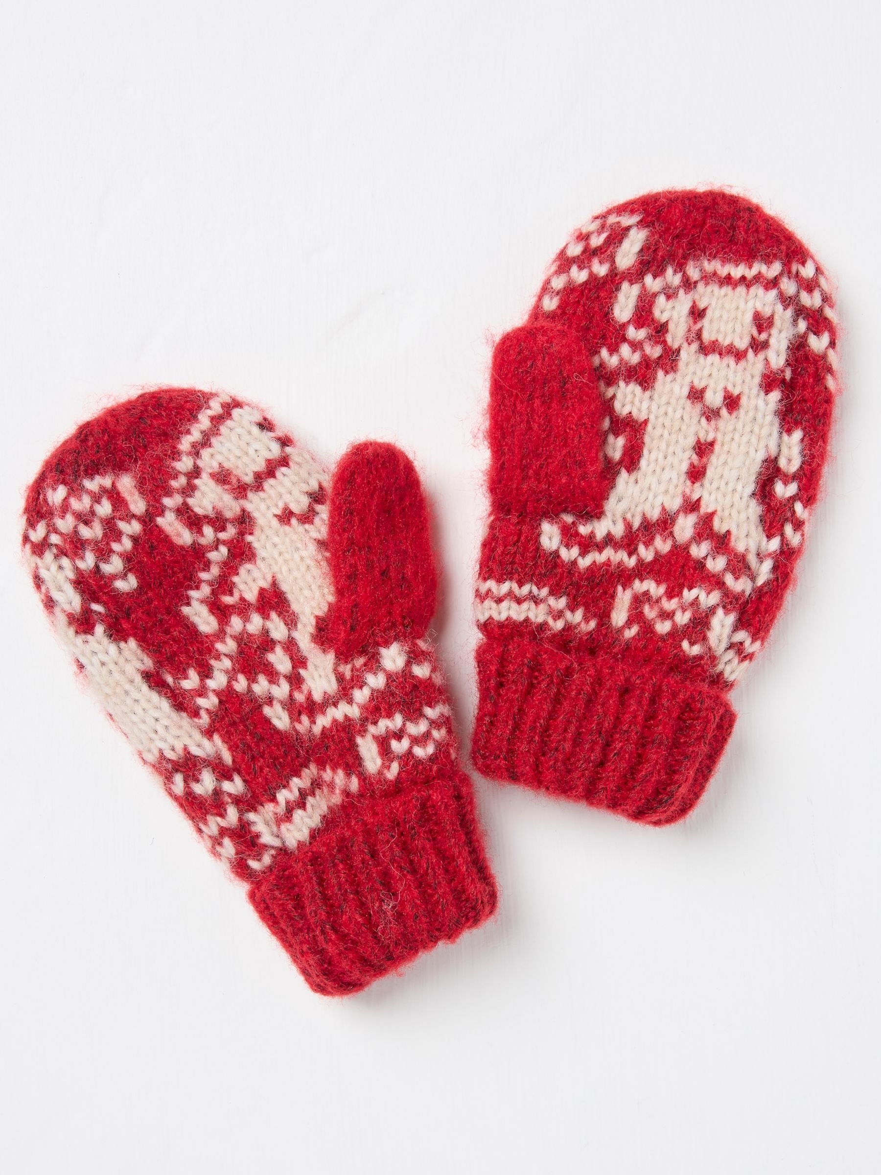 Red Gingerbread Mittens - Image 2 of 2