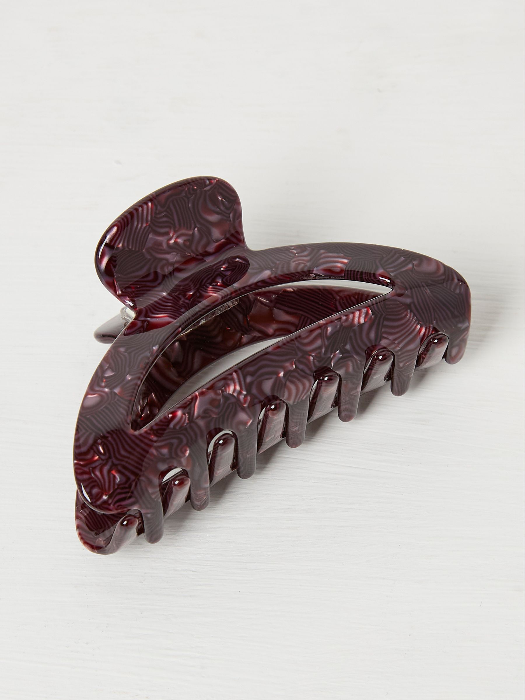 Purple Half Moon Claw Clip - Image 1 of 2