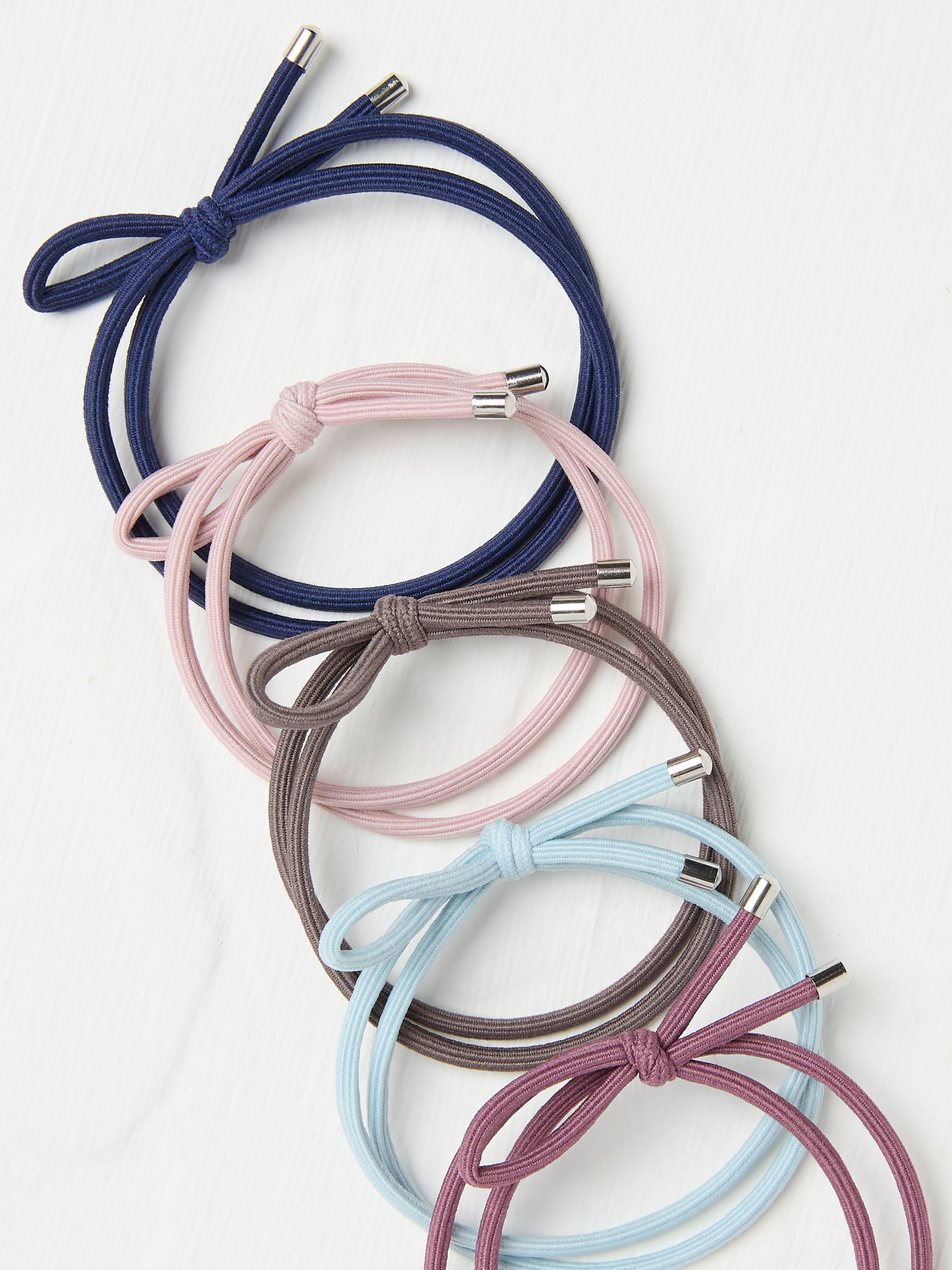 Multi Bow Hair Ties - Image 2 of 2
