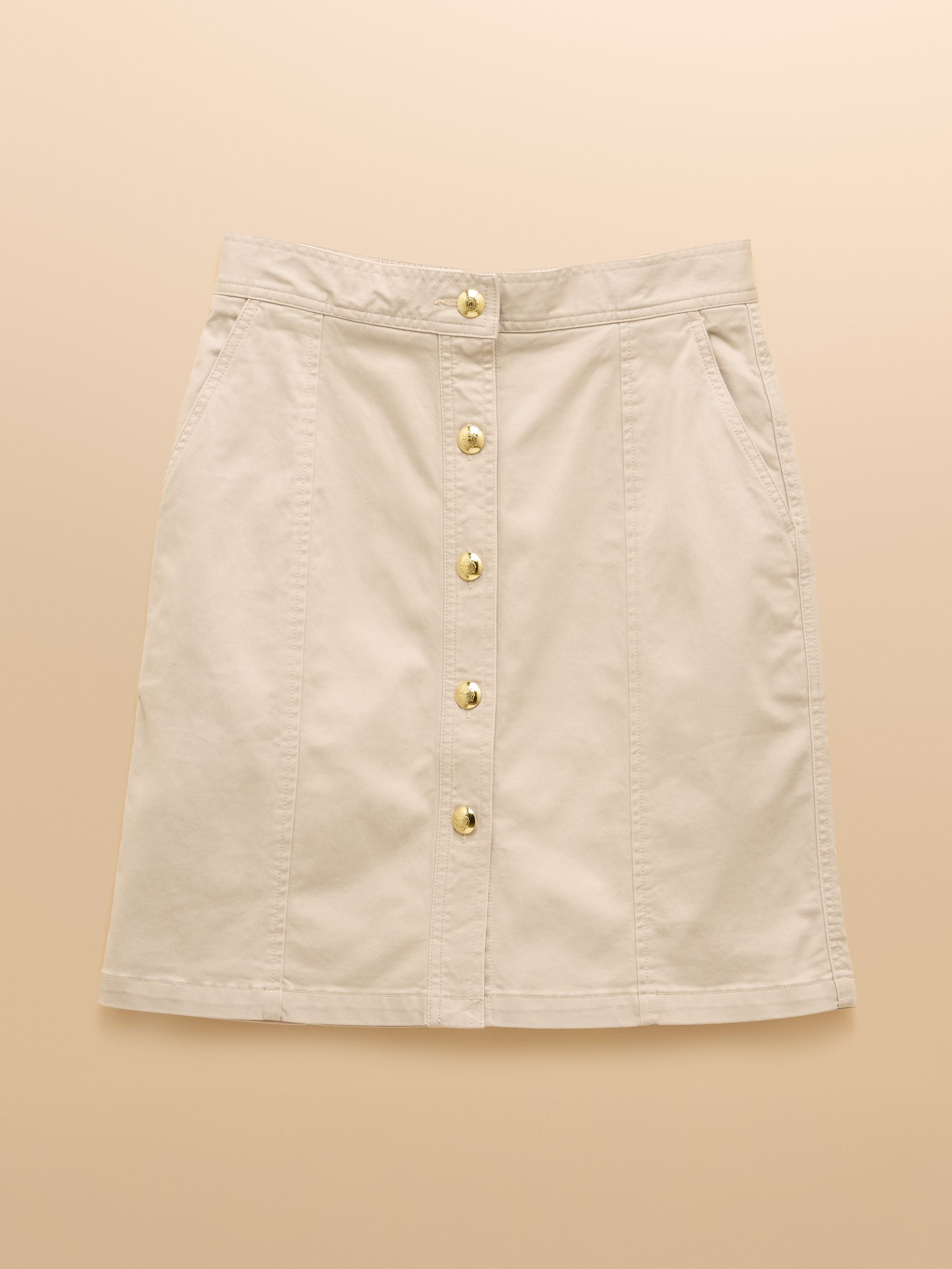 Loxley Chino Ivory Skirt - Image 7 of 7