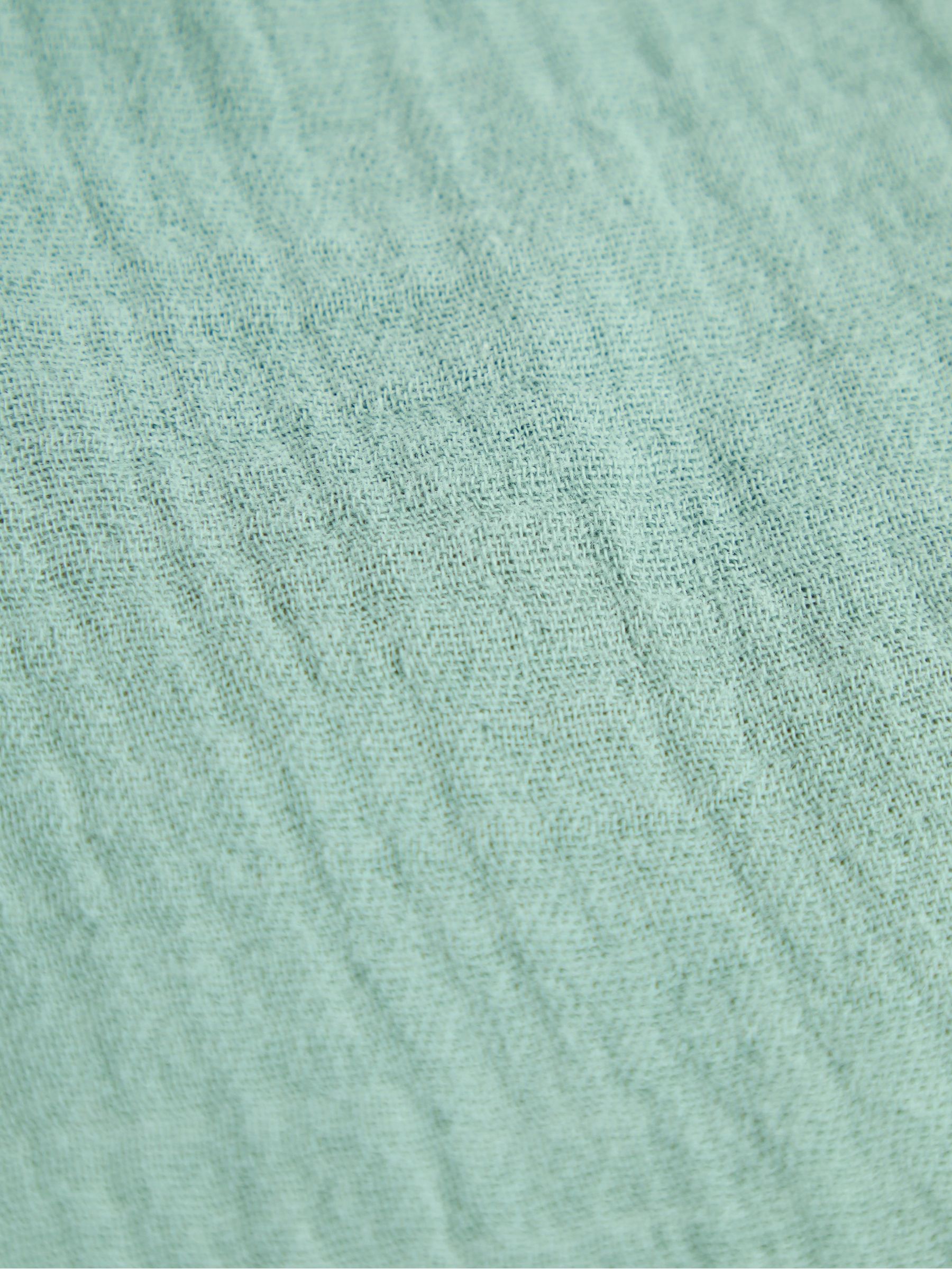 Green Baby Muslin Frill Bib - Image 3 of 3