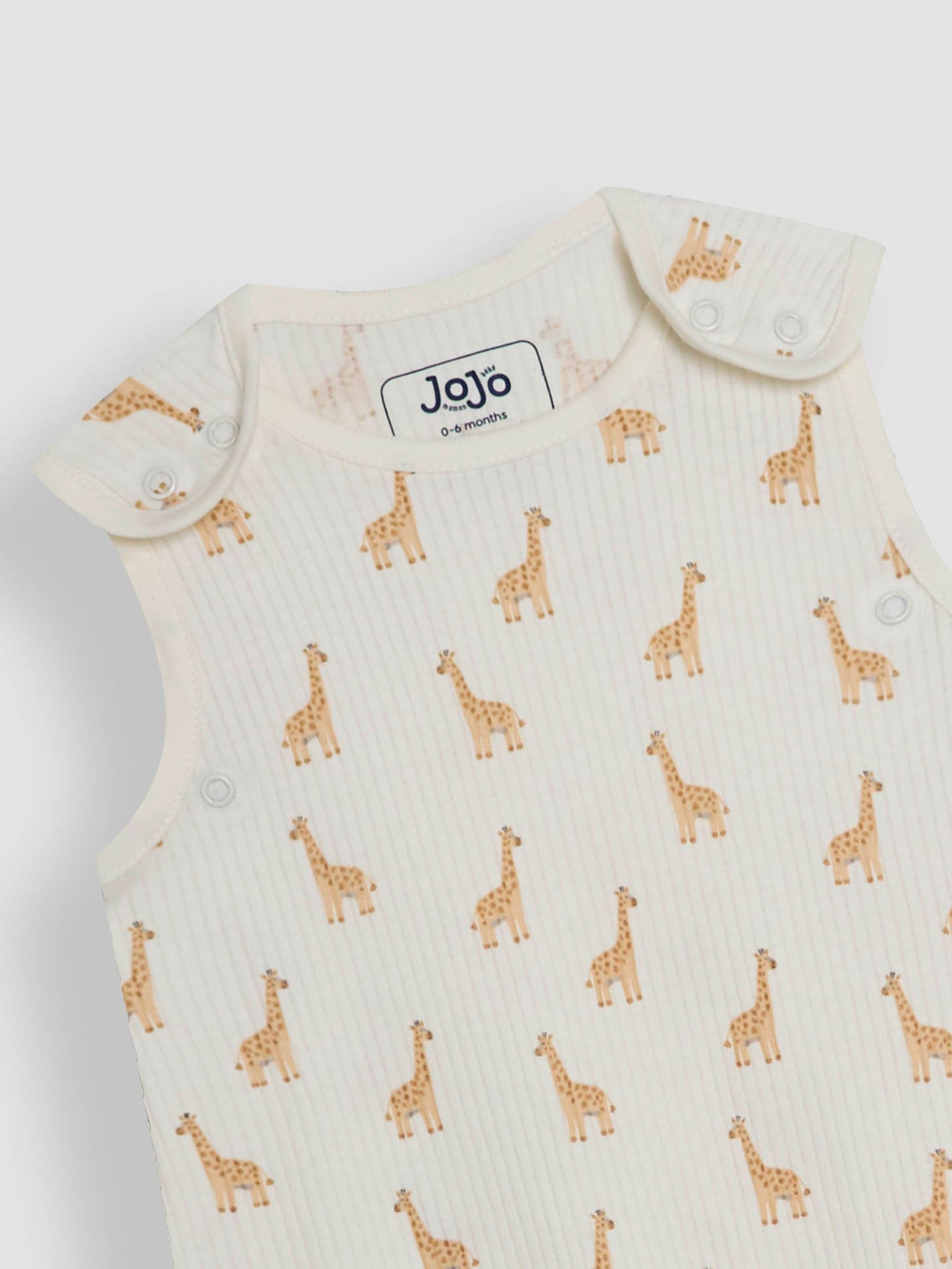 Cream Rib 1 Tog Baby Sleeping Bag - Image 5 of 5