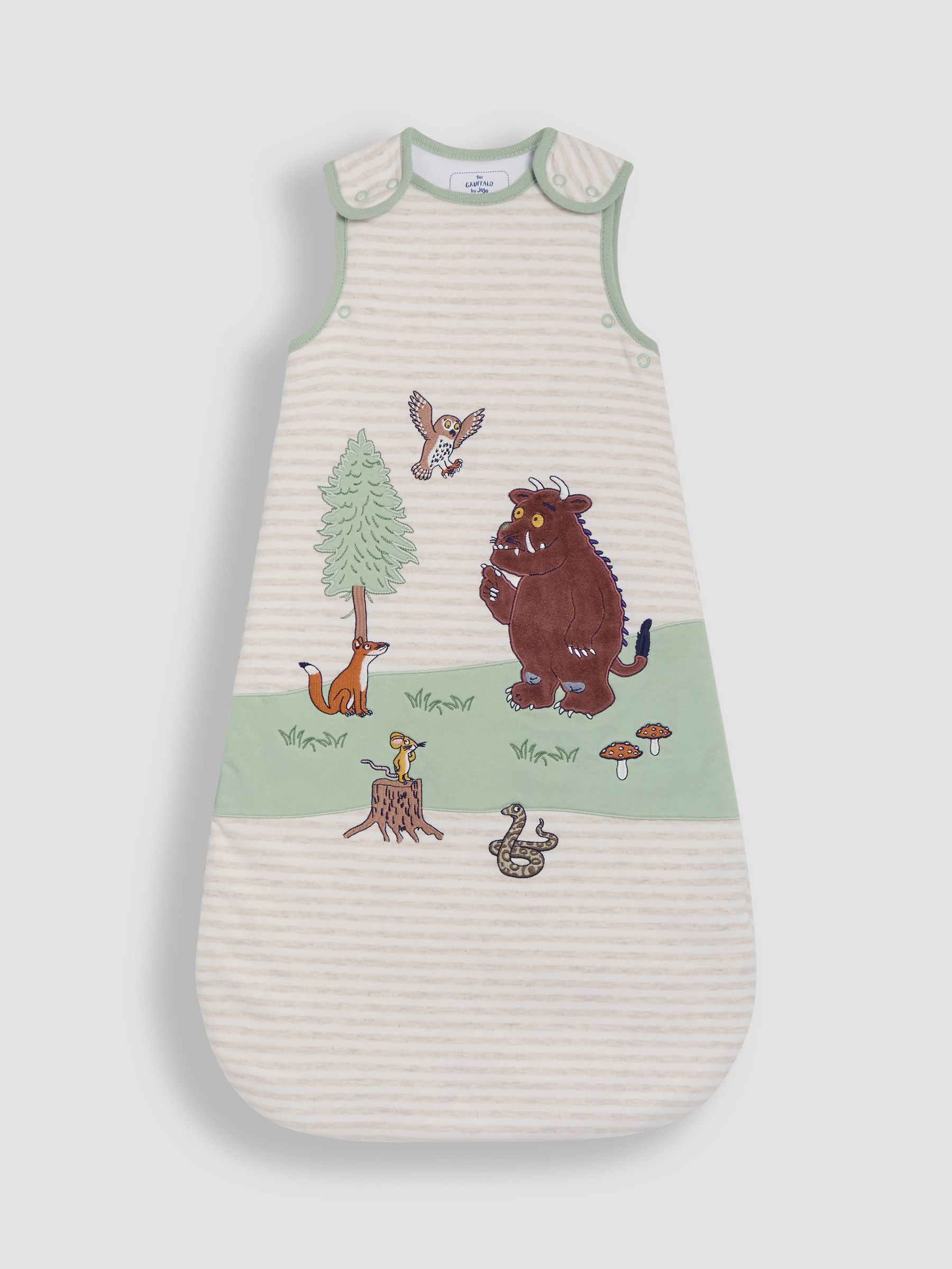 Khaki The Gruffalo Appliqué Baby Sleeping Bag - Image 4 of 5