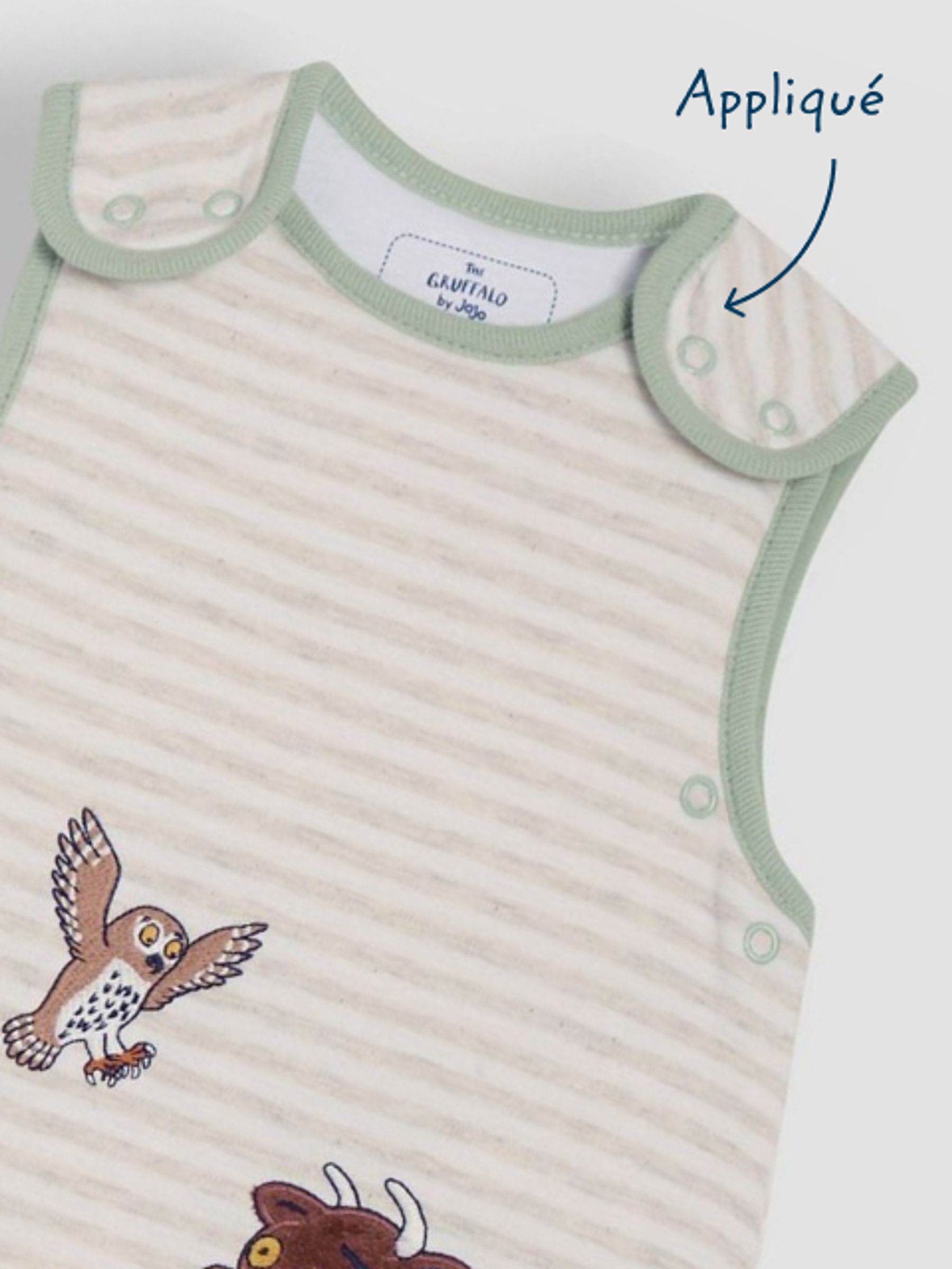 Khaki The Gruffalo Appliqué Baby Sleeping Bag - Image 7 of 8