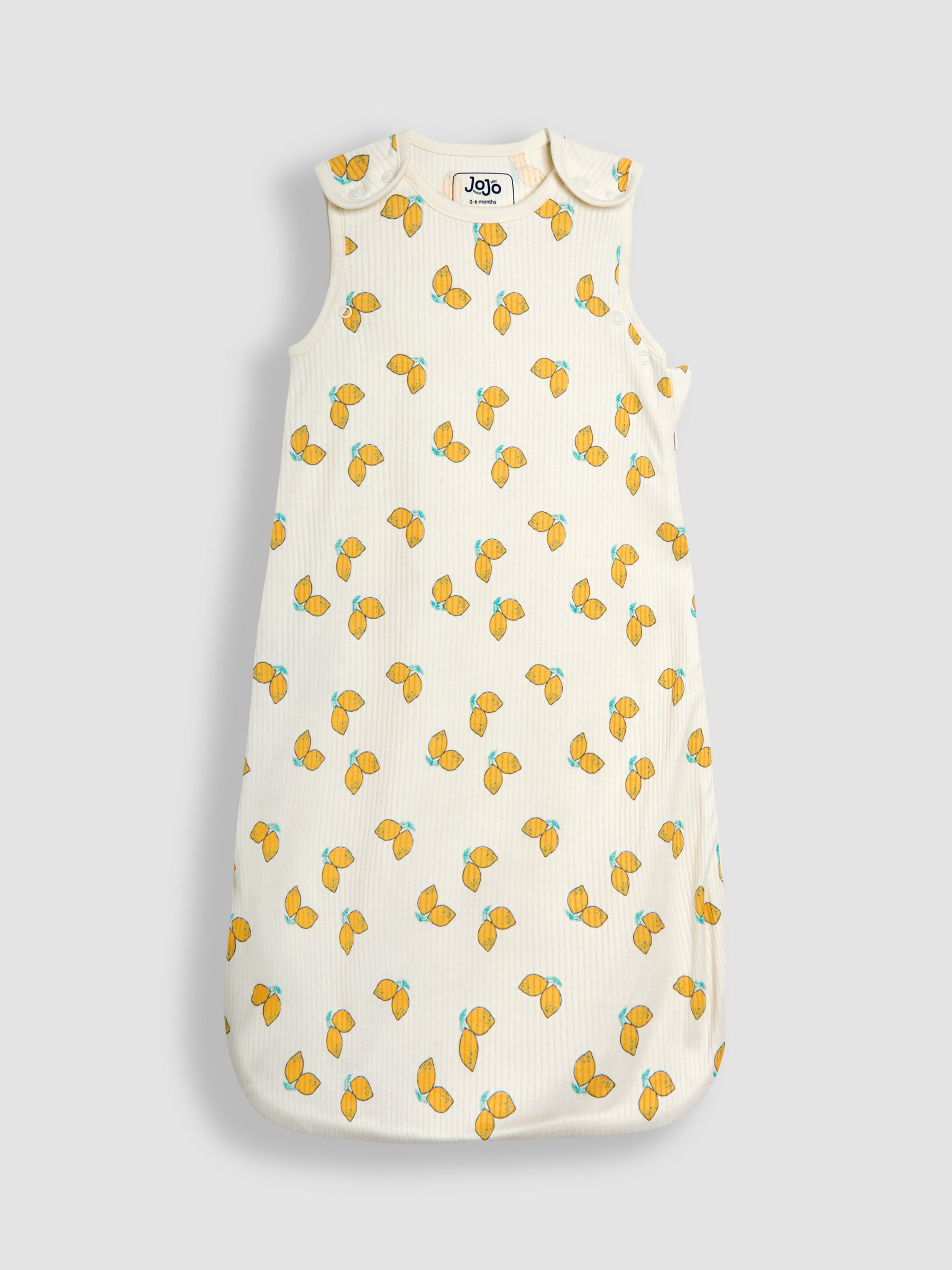 Cream Rib 1 Tog Baby Sleeping Bag - Image 3 of 4