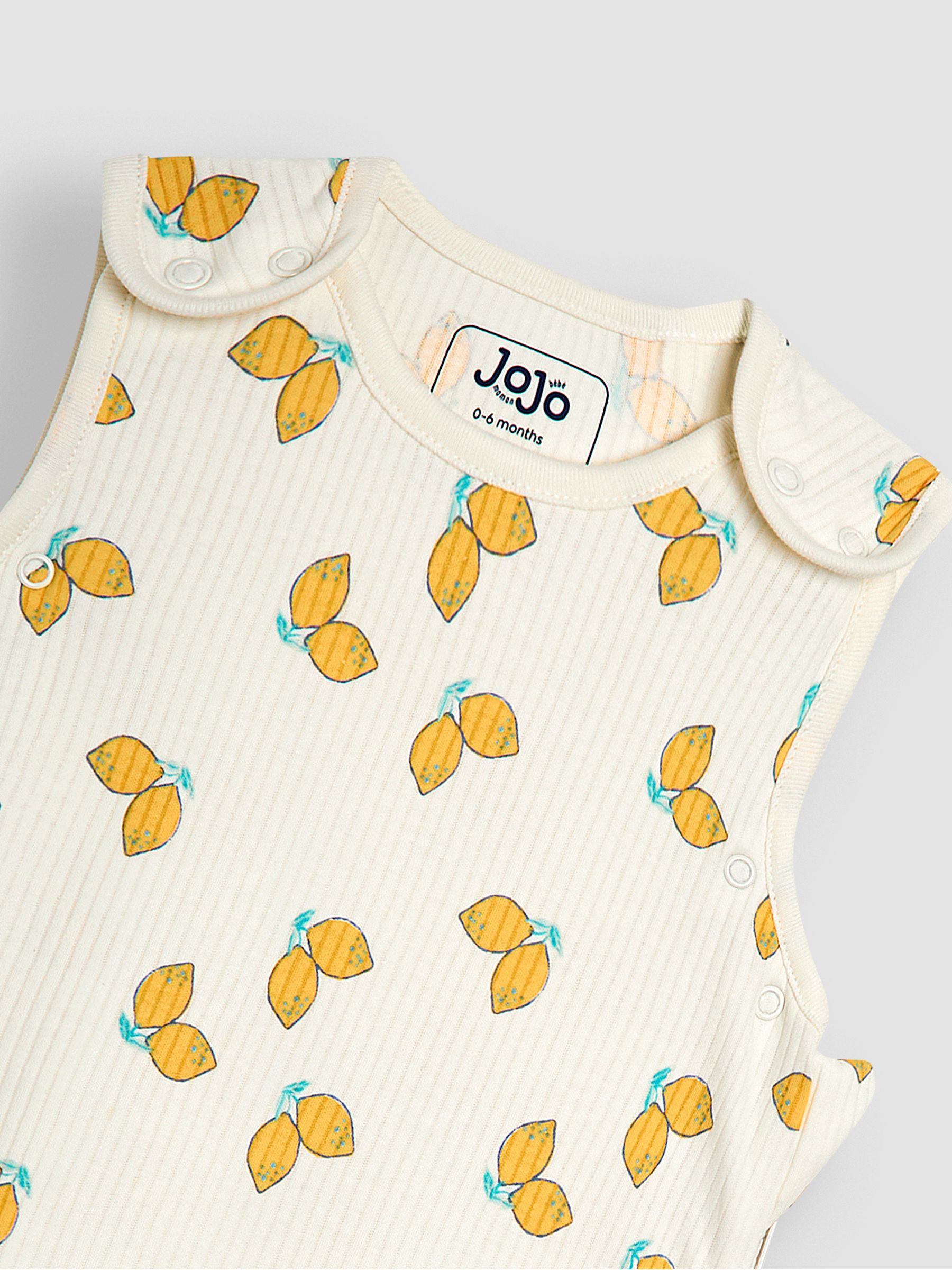 Cream Rib 1 Tog Baby Sleeping Bag - Image 4 of 4