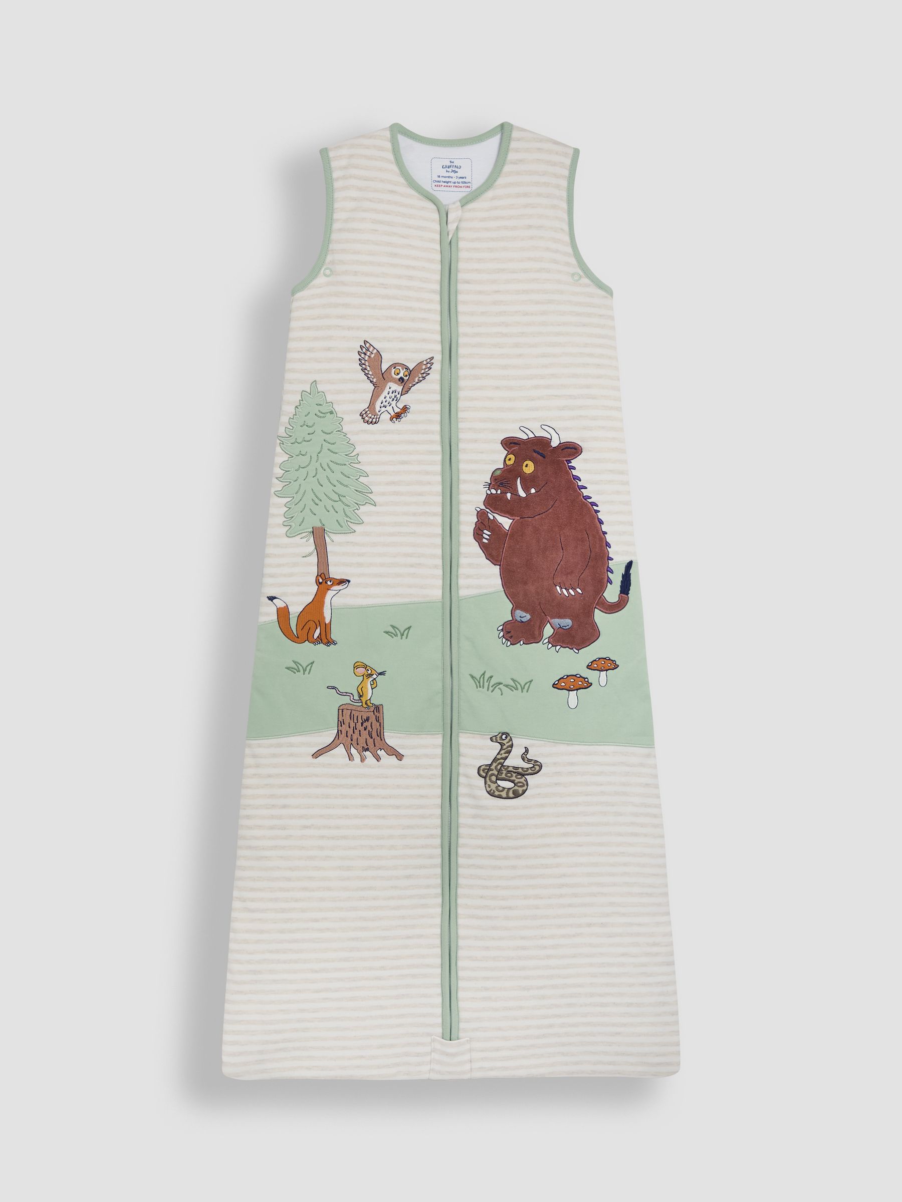 The Gruffalo Appliqué Toddler Sleeping Bag - Image 2 of 3