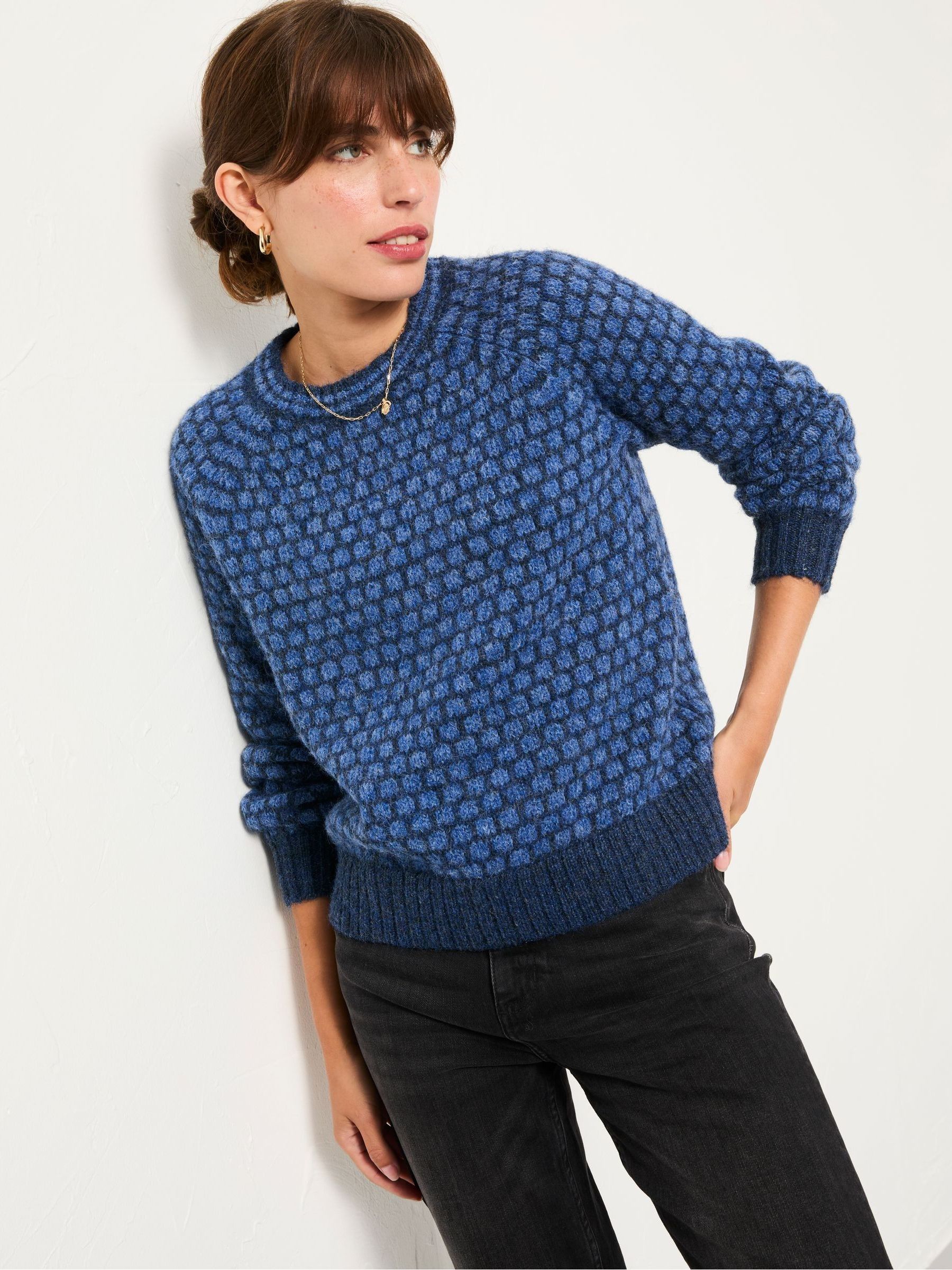 Pattern Knitted Jumper