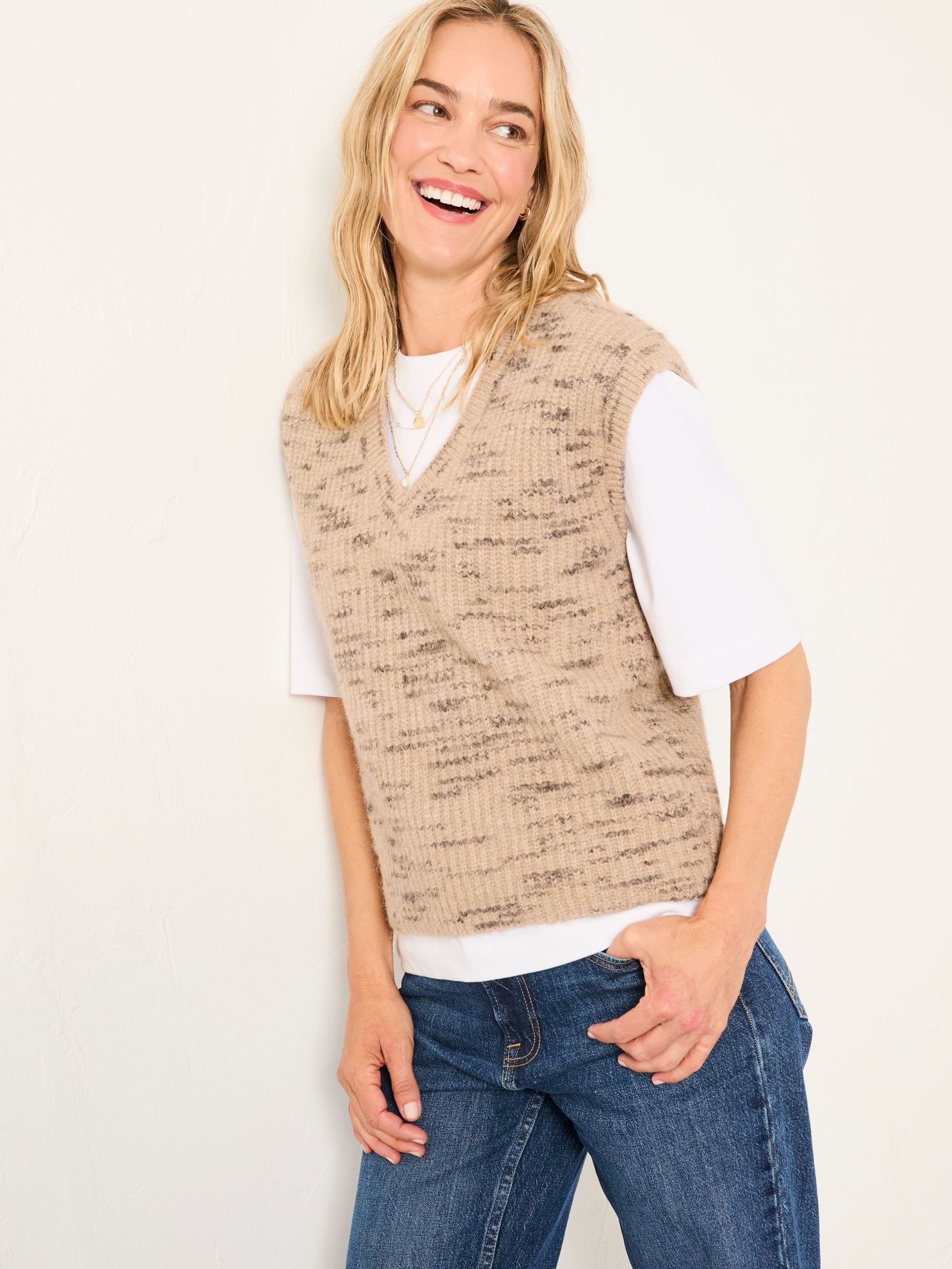 Space Dye Knitted Tank