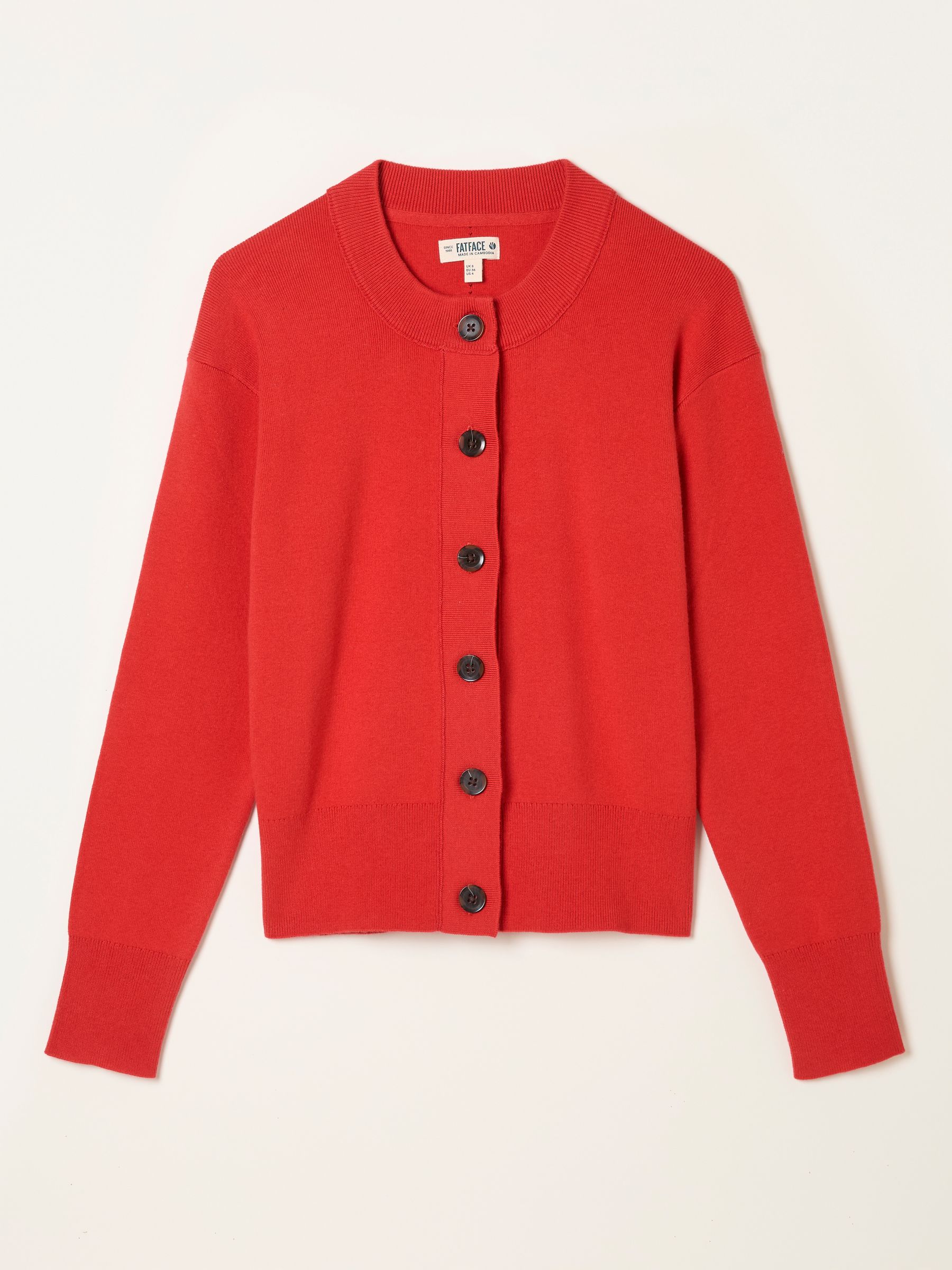 Selene Red Knitted Cardigan - Image 1 of 1
