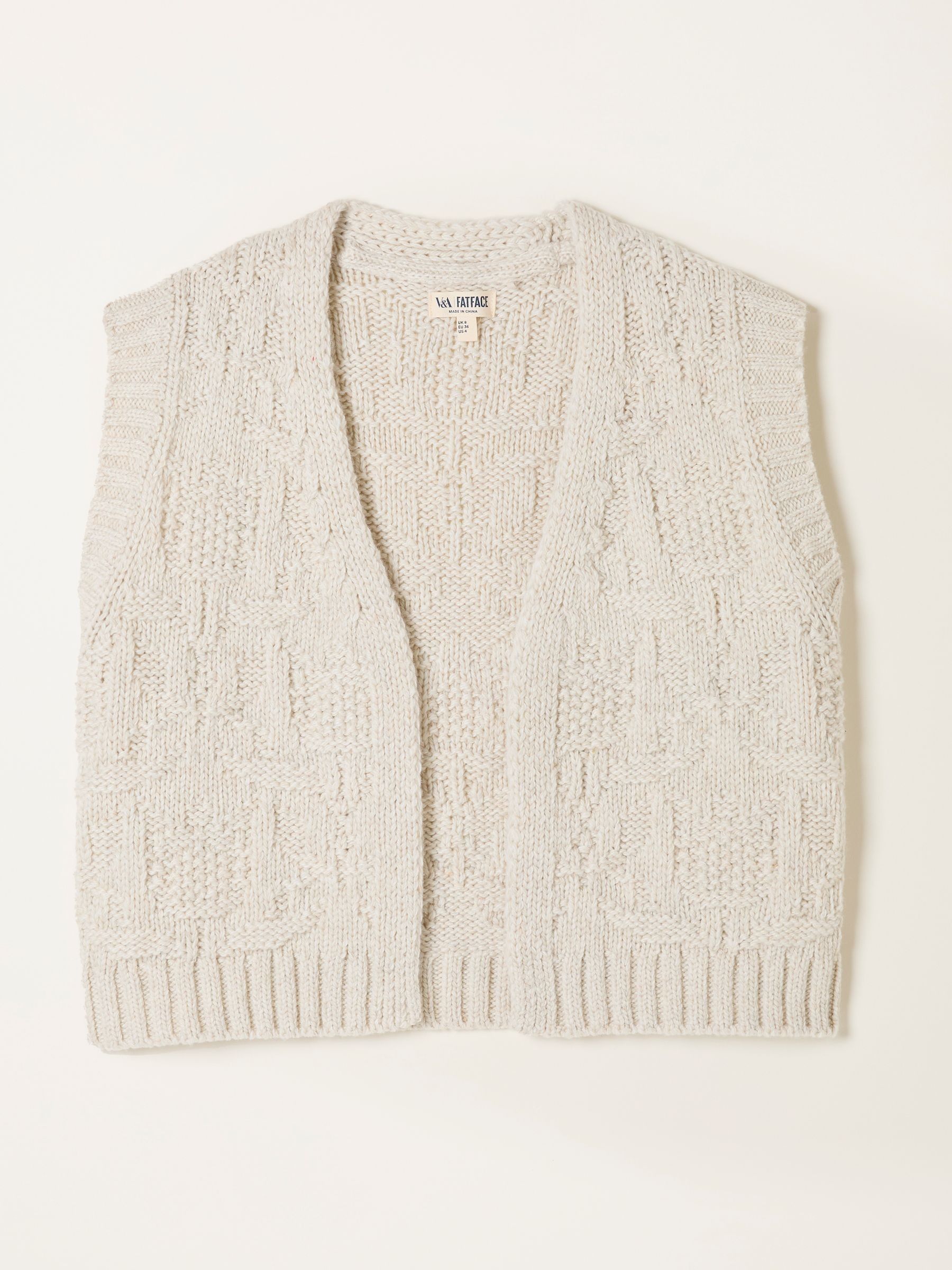 Ivory Tulip Knitted Waistcoat - Image 5 of 5