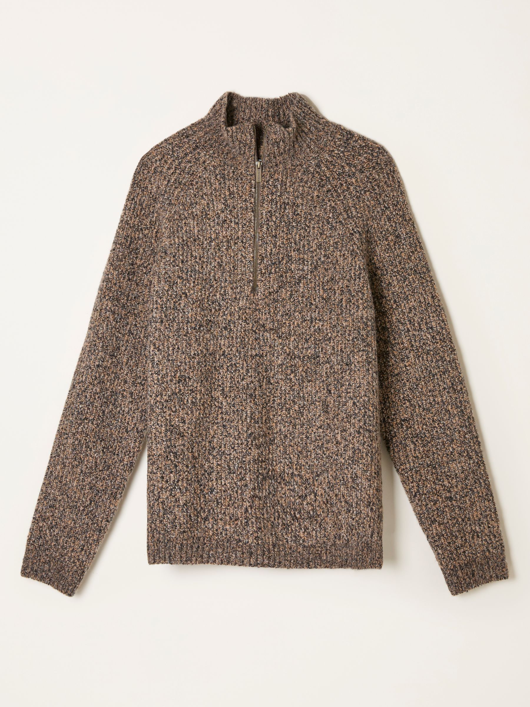 Williton Natural Half Neck Knitted Jumper - Image 6 of 6