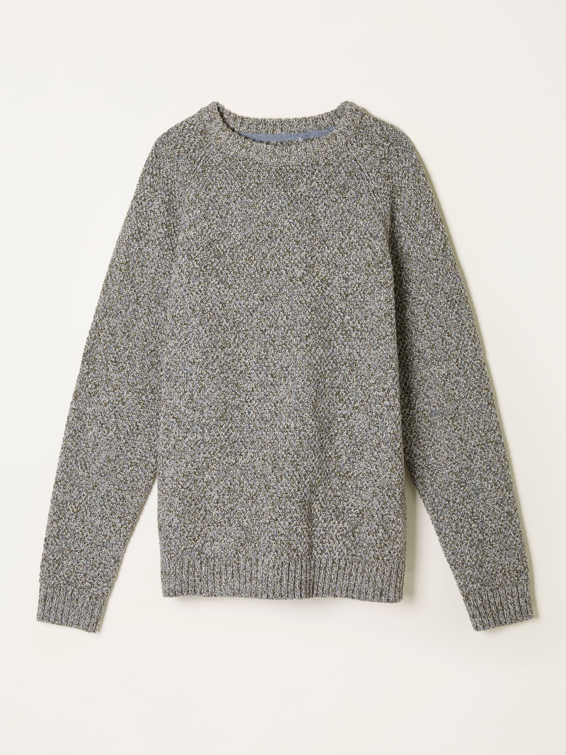 Hove Green Haze Crew Neck Knitted Jumper - Image 5 of 5