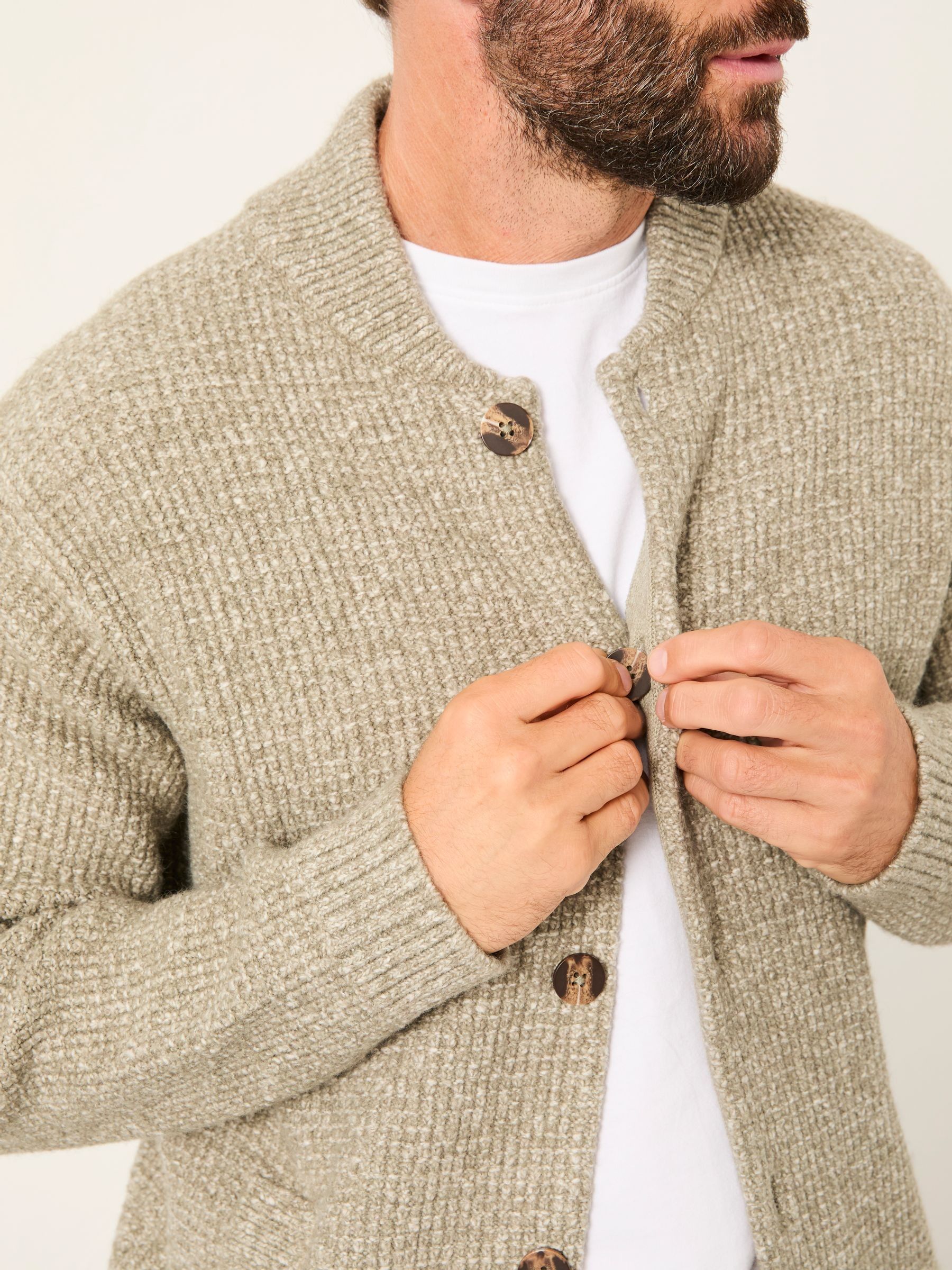 Sefton Green Haze Knitted Cardigan - Image 4 of 6