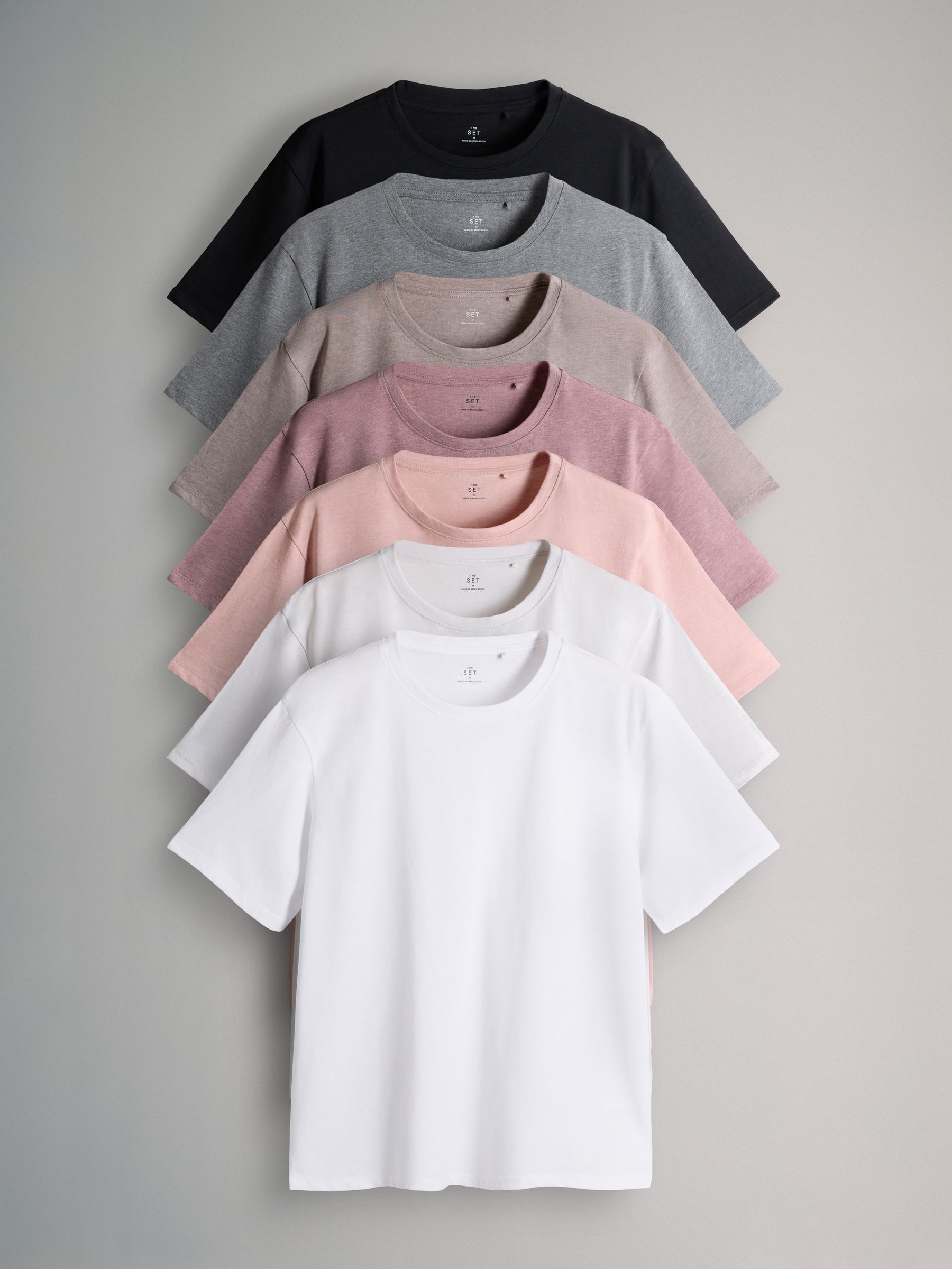 7 Pack Essential T-Shirts - Image 2 of 6