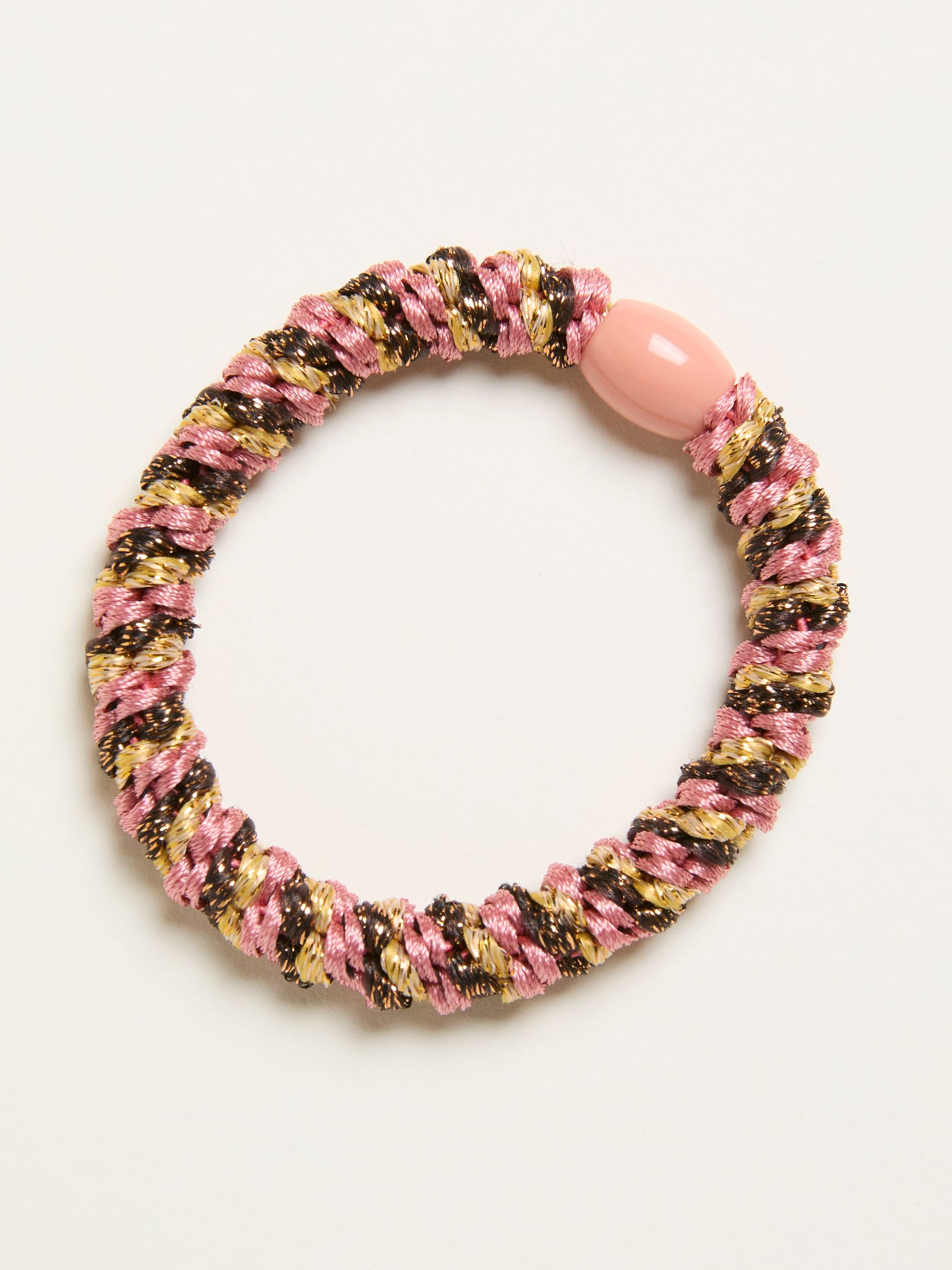 Pink Twist Hair Tie - Image 1 of 2 Pink Twist Hair Tie - Image 1 of 2