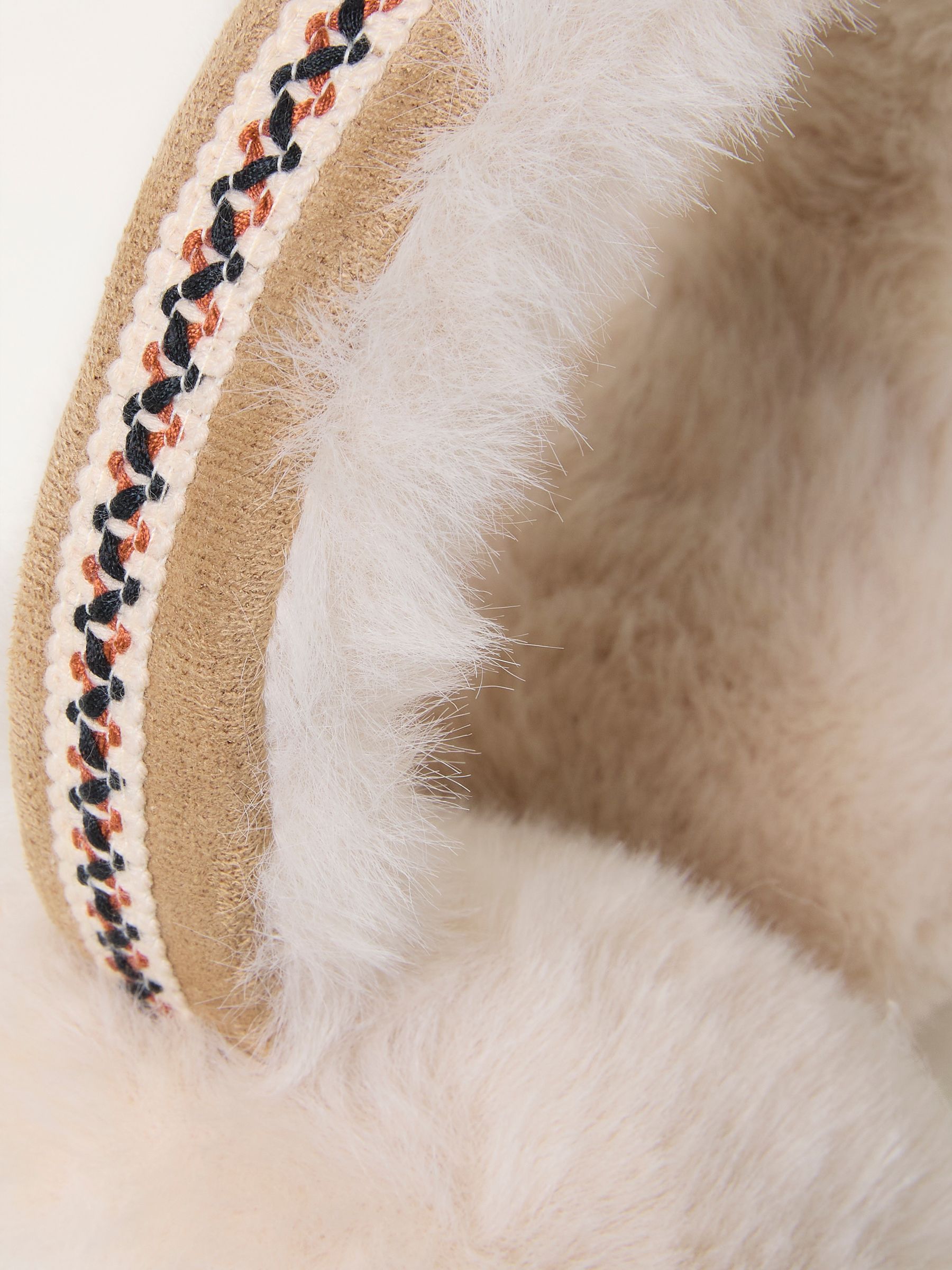 Tan Brown Fluffy Earmuffs - Image 2 of 2