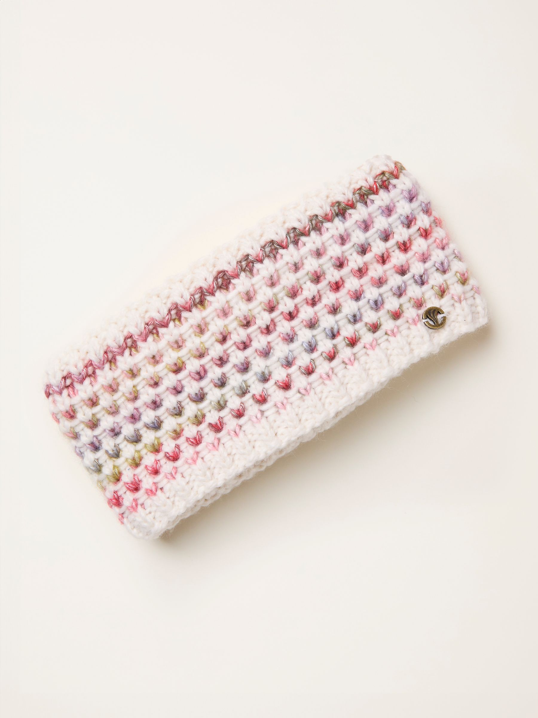 Ivory Spacedye Knitted Headband - Image 1 of 2