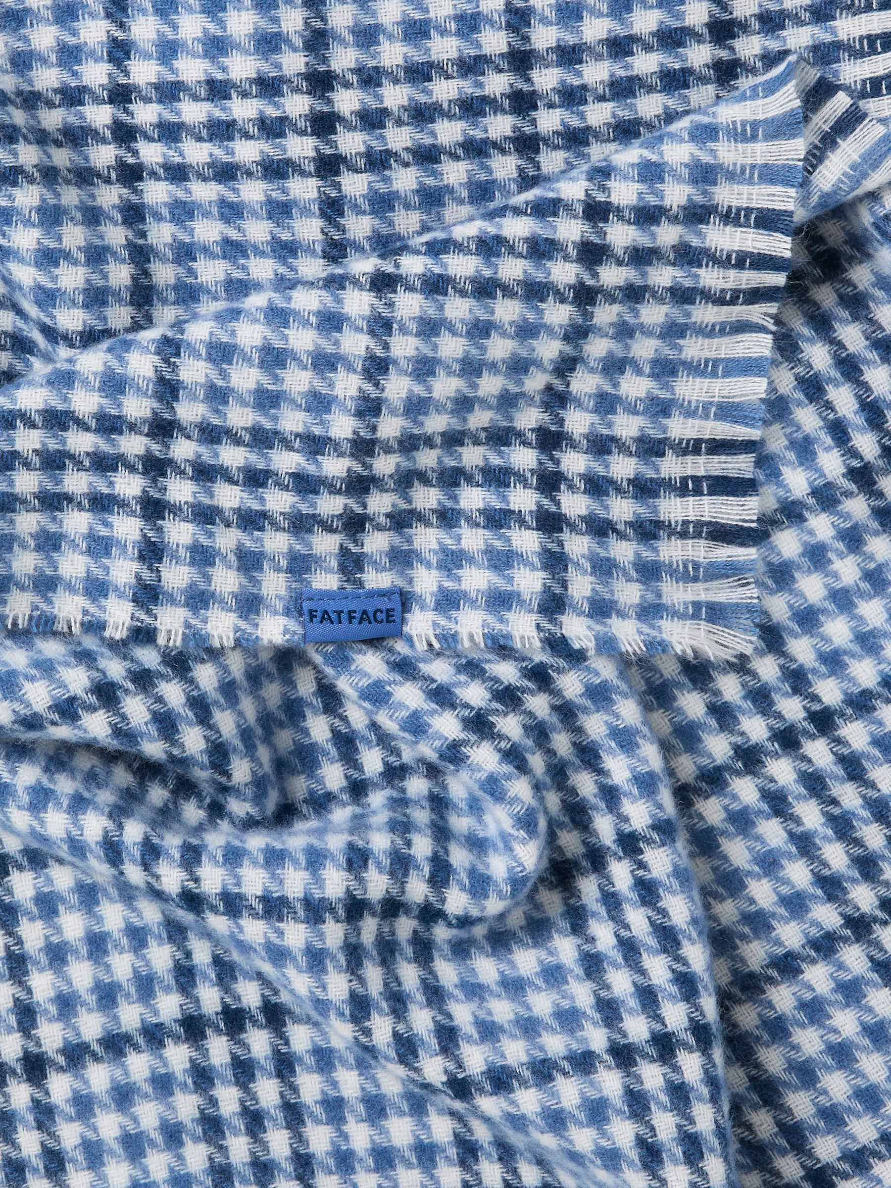 Blue Tweed Scarf - Image 2 of 2