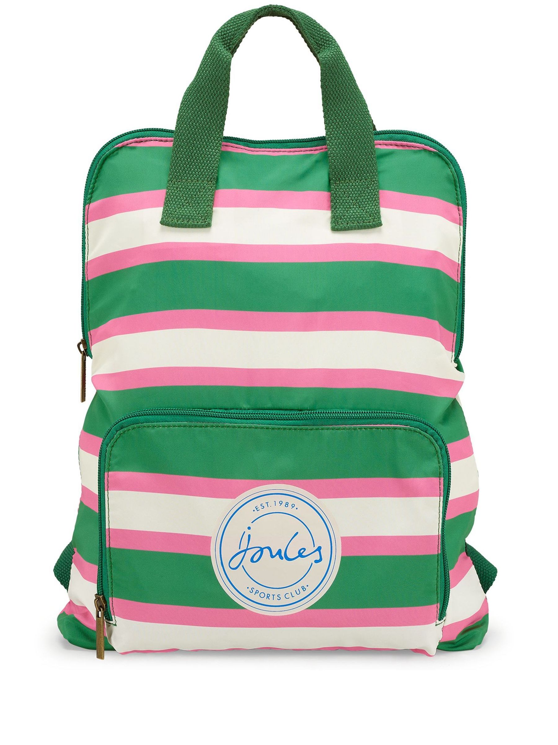 Green Resort Stripe Packaway - Backpack - Image 8 of 12