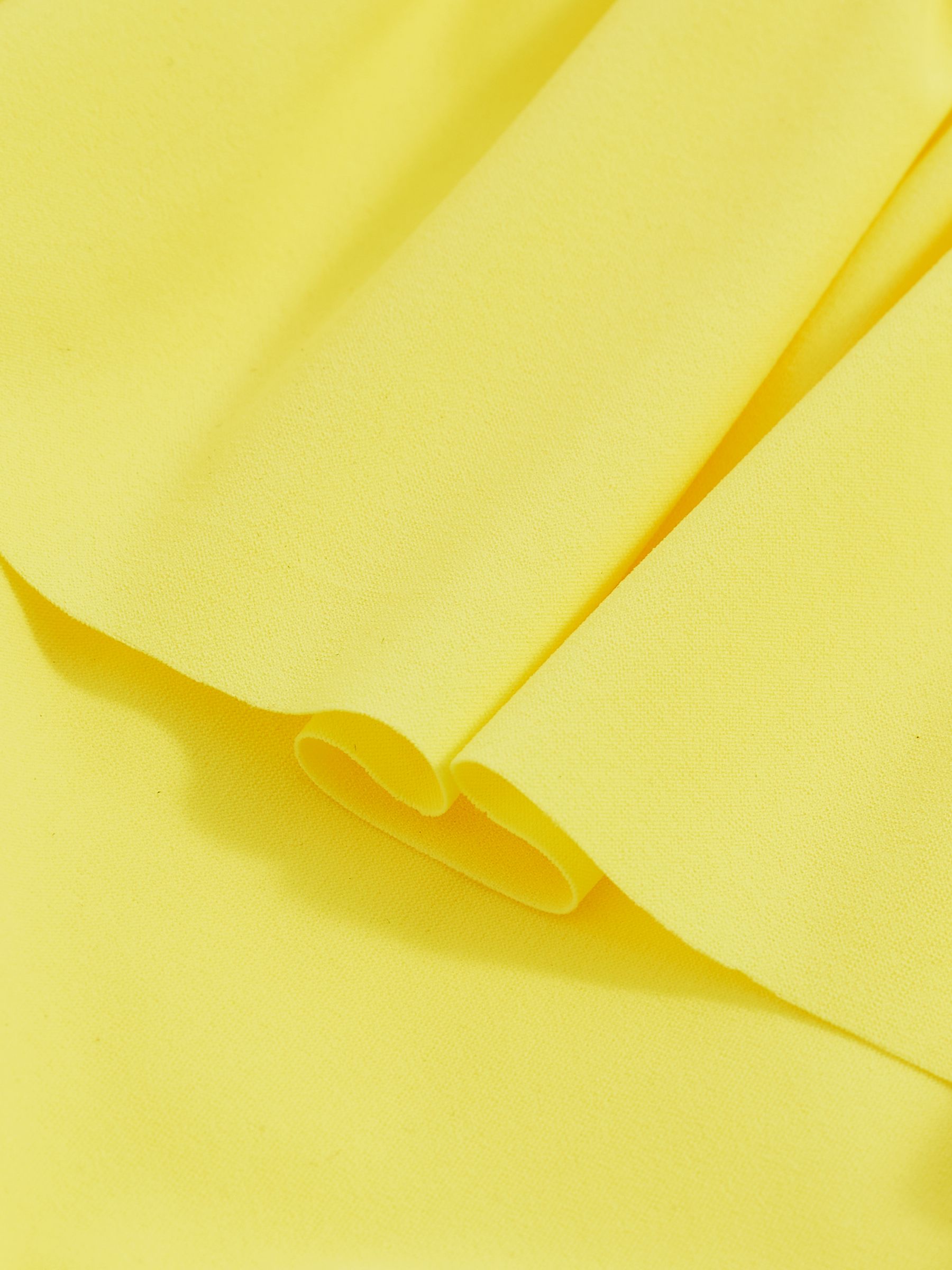 4-9 yrs Ruched Ruffle Swimsuit in Yellow - Image 4 of 4