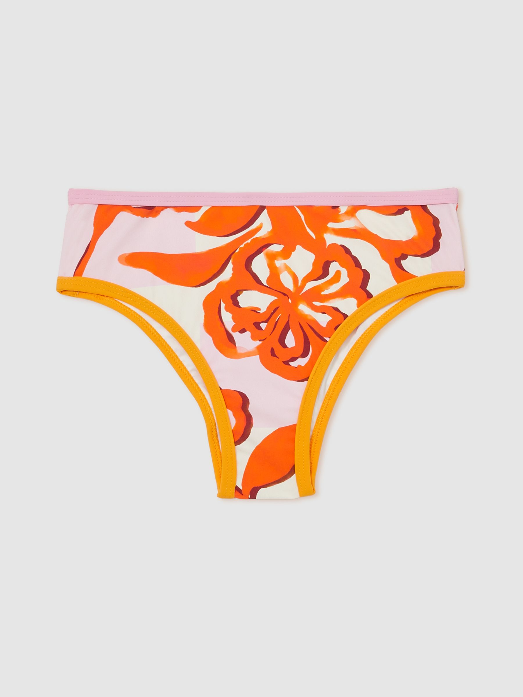 9-13 yrs Floral-Print Bikini Bottoms in Pink Print - Image 2 of 4