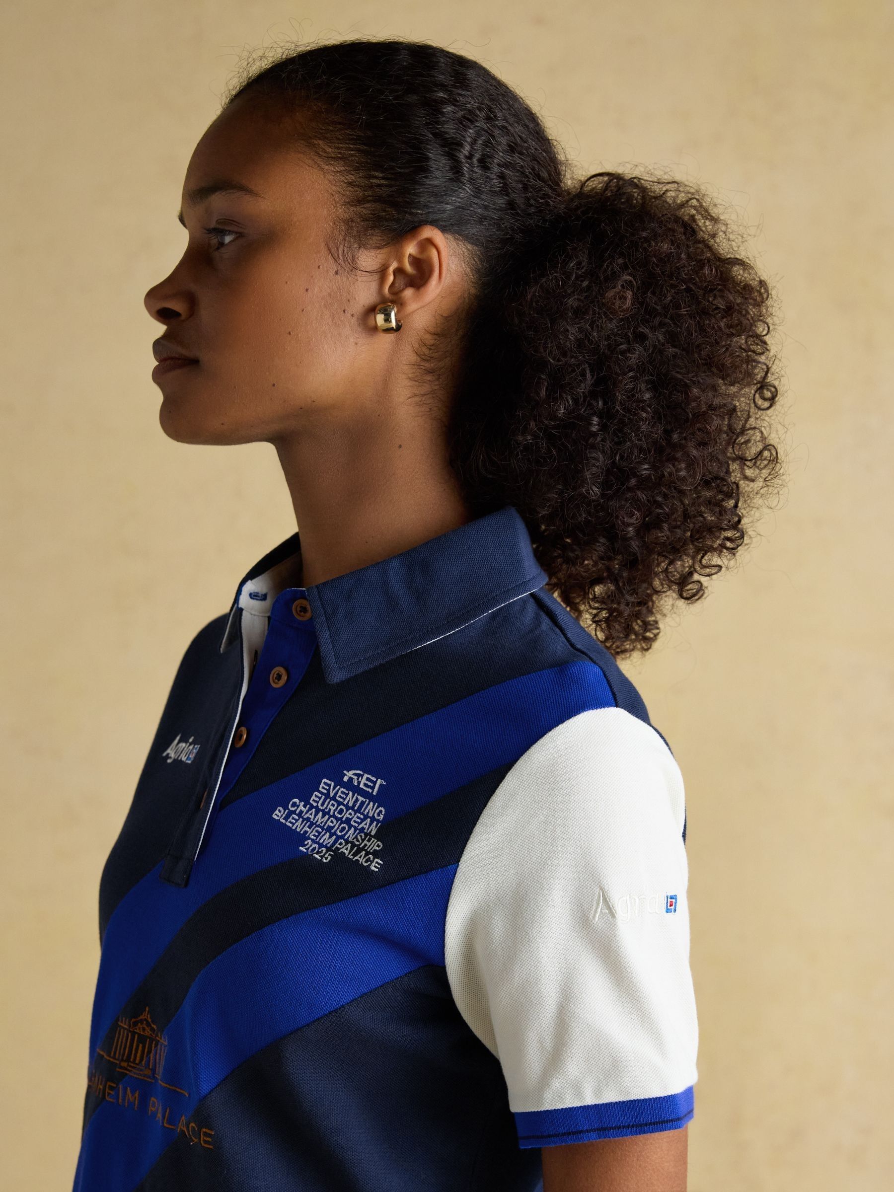 Official Blenheim Navy European Championship Pique Polo Shirt - Image 3 of 9